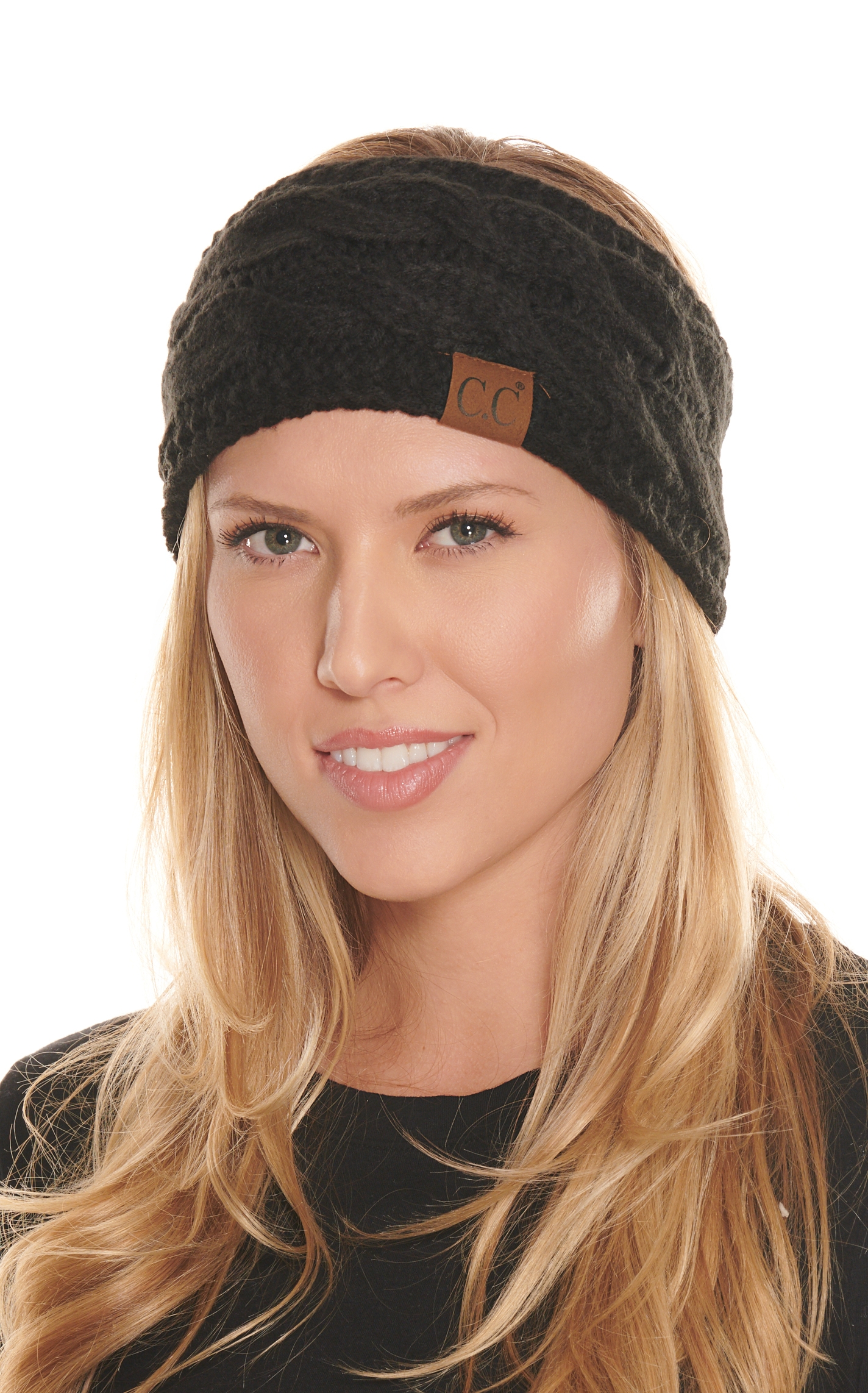 C.C. Brands Women's Black Headwrap - Image 1