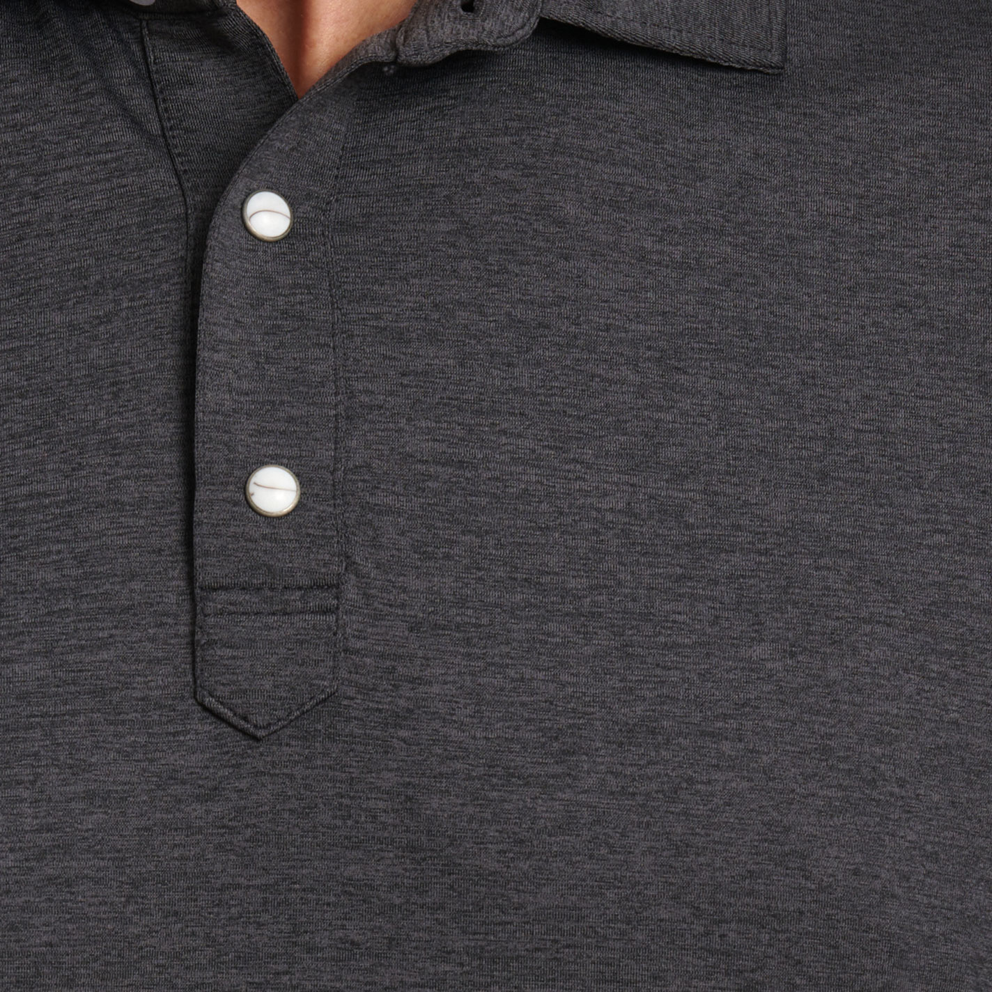 Rafter C Men's Black Polo Shirt - Image 1