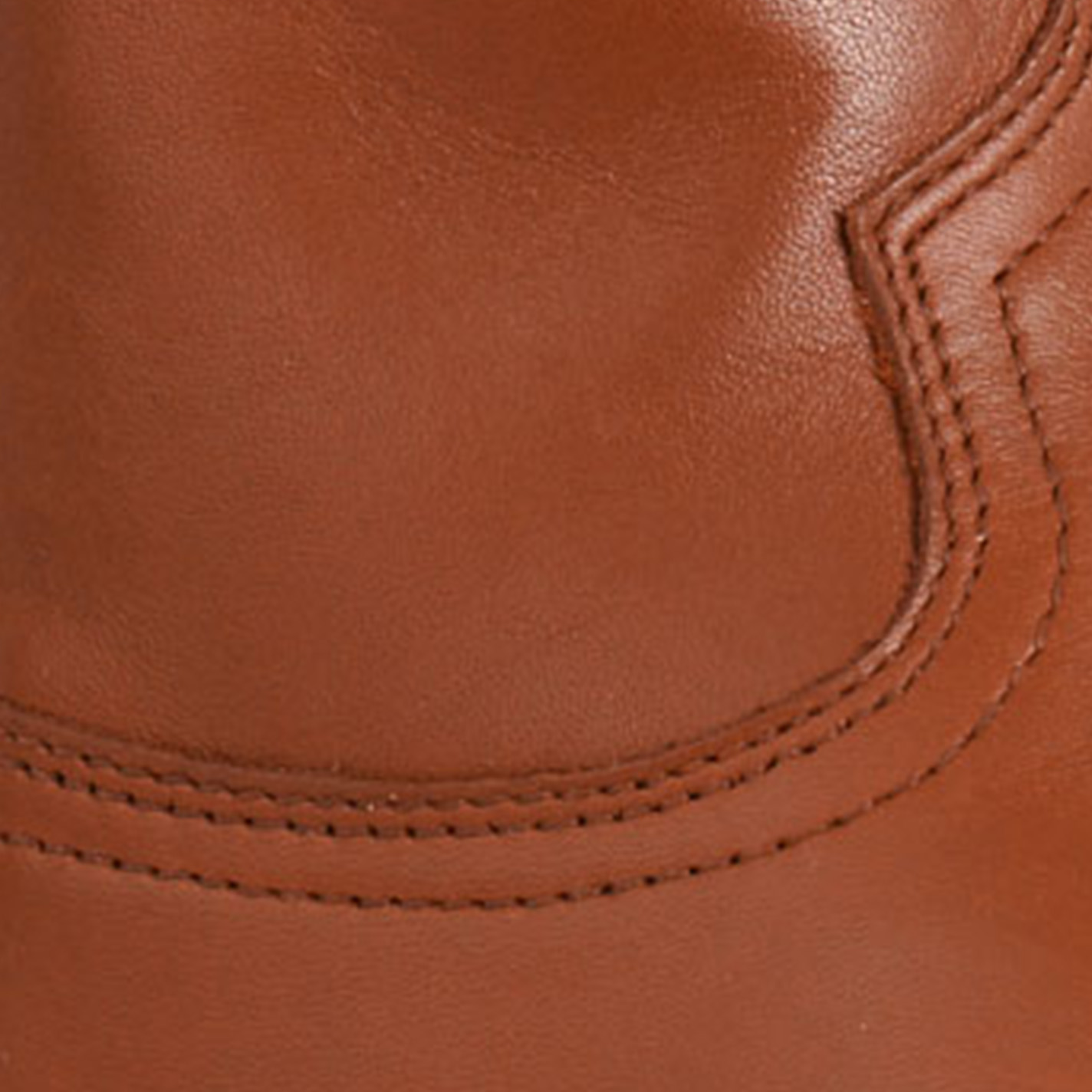Lucchese Men's Cognac Cowhide Ranch Hand Roper Boots - Image 1