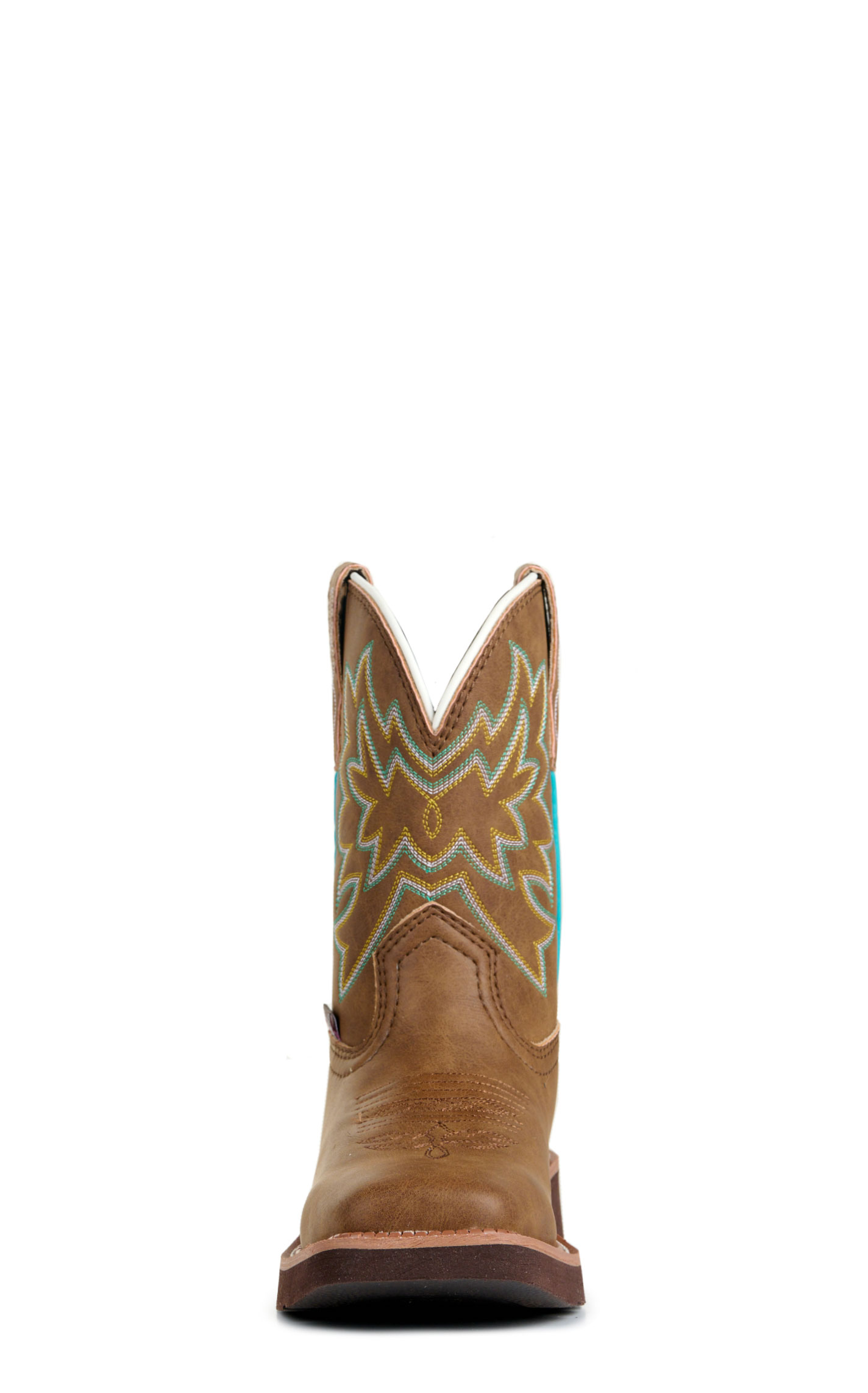 Justin Women's Sunny Chocolate Gypsy Wide Square Toe Cowboy Boots - Image 1