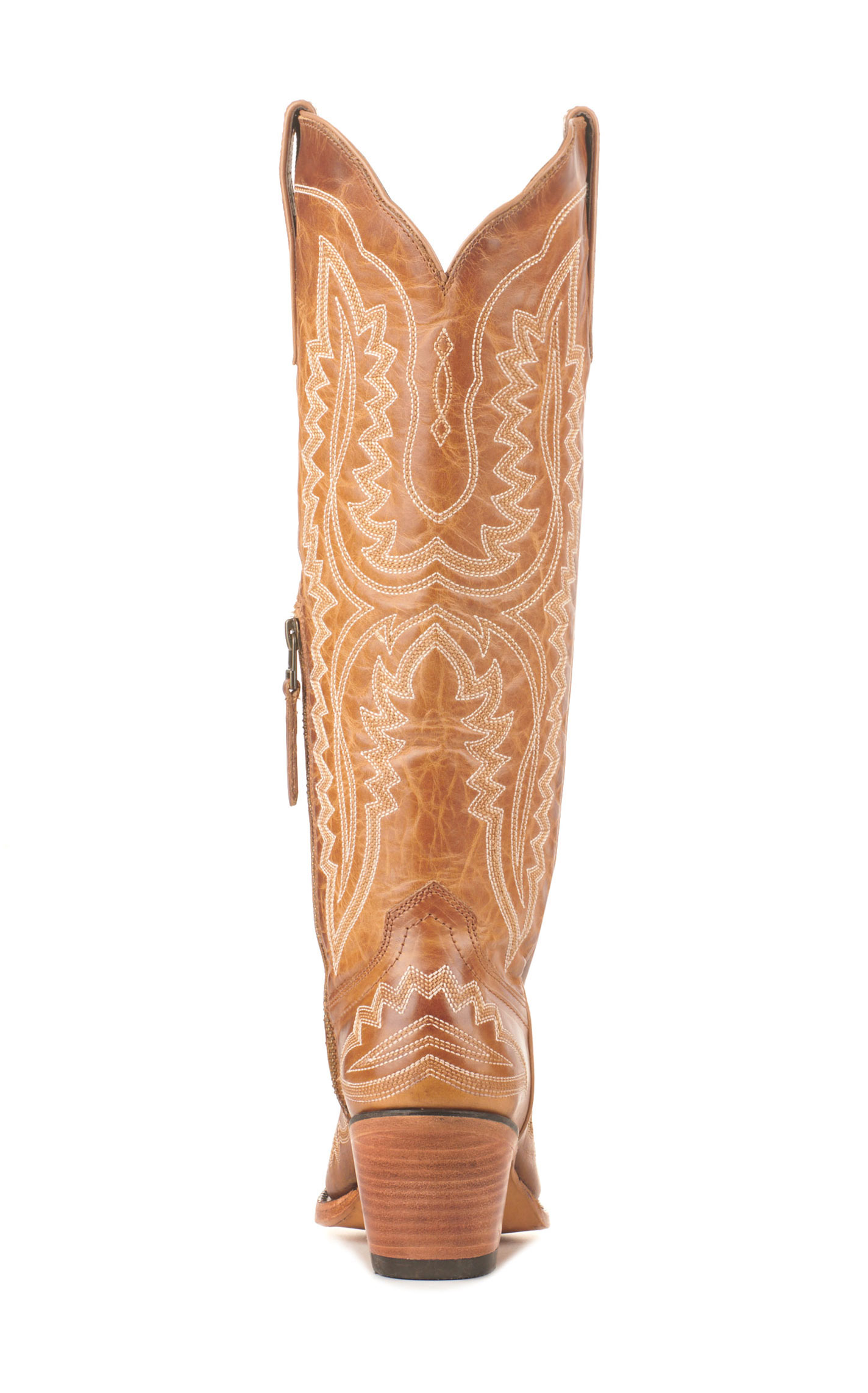 Ariat Women's Casanova Whiskey Brown Snip Toe Tall Cowboy Boots - Image 1