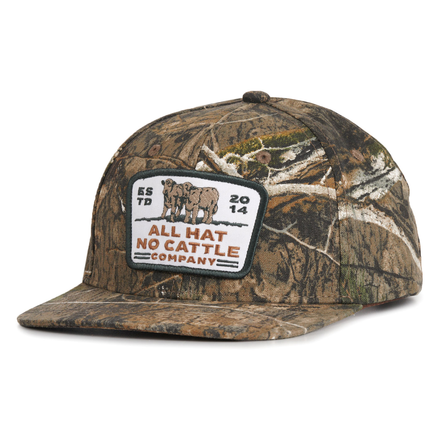 Sendero Provisions Co. Men's Camo All Hat No Cattle Logo Cap - Image 1