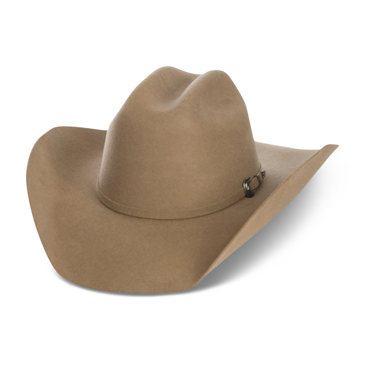 Cavender's Cowboy Collection 3X Pecan Cattleman's Crown Premium Wool Cowboy Hat - Image 1