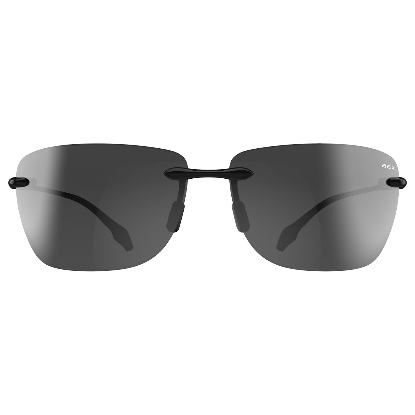 BEX Jaxyn XL Black and Gray Polarized Sunglasses - Image 1