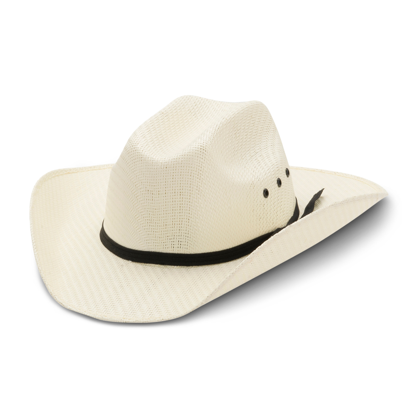 Twister Youth Natural Sancho Low Straw Cowboy Hat - Image 1