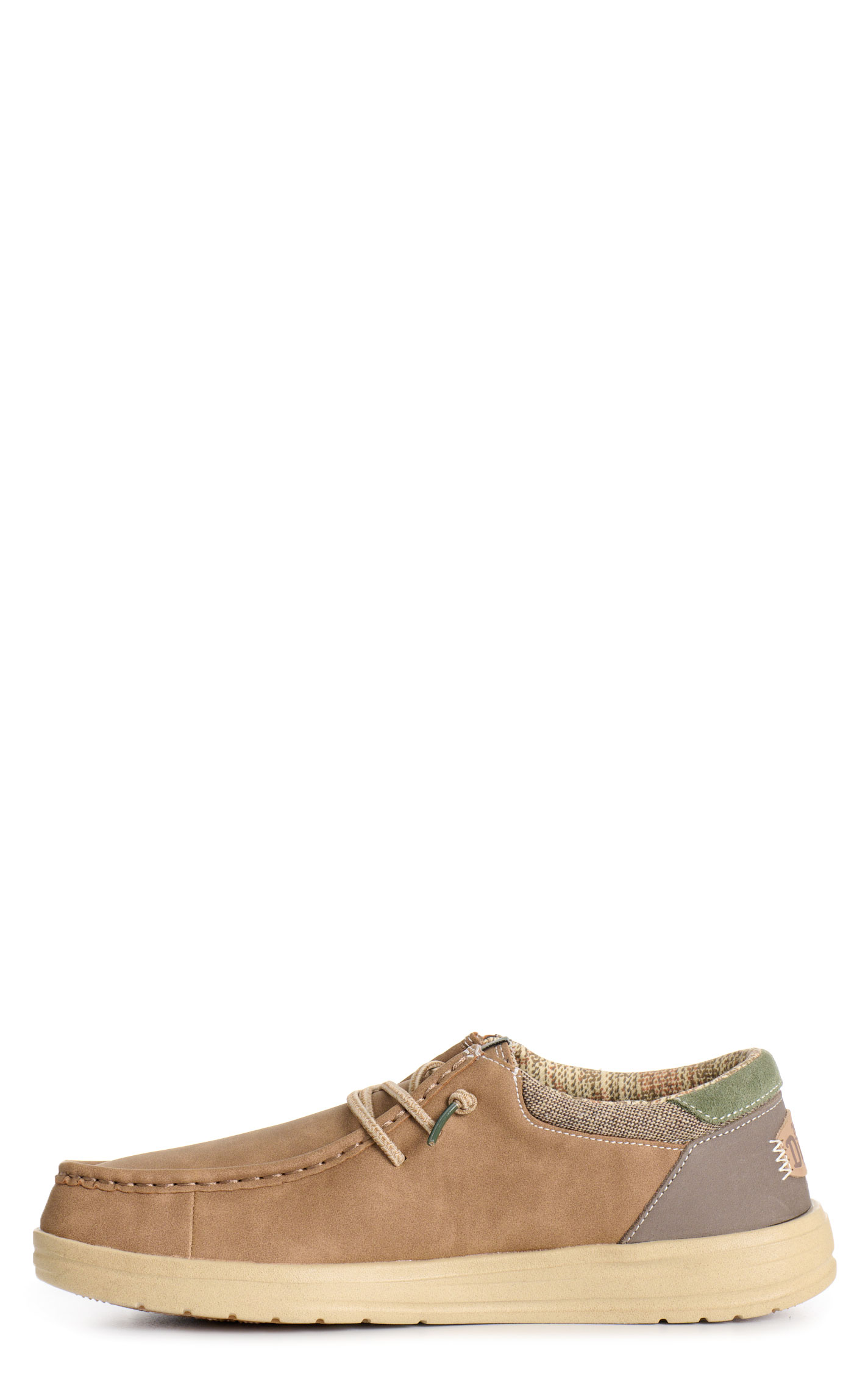 Hey Dude Men's Paul Cashew Suede Moc Toe Casual Shoes - Image 1