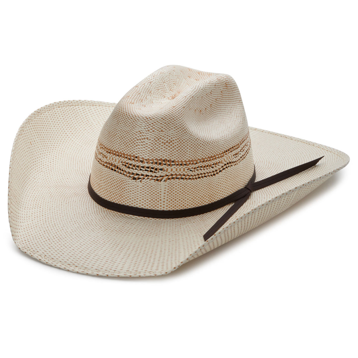 Twister Youth Two Toned Cattleman Bangora Straw Hat - Image 1