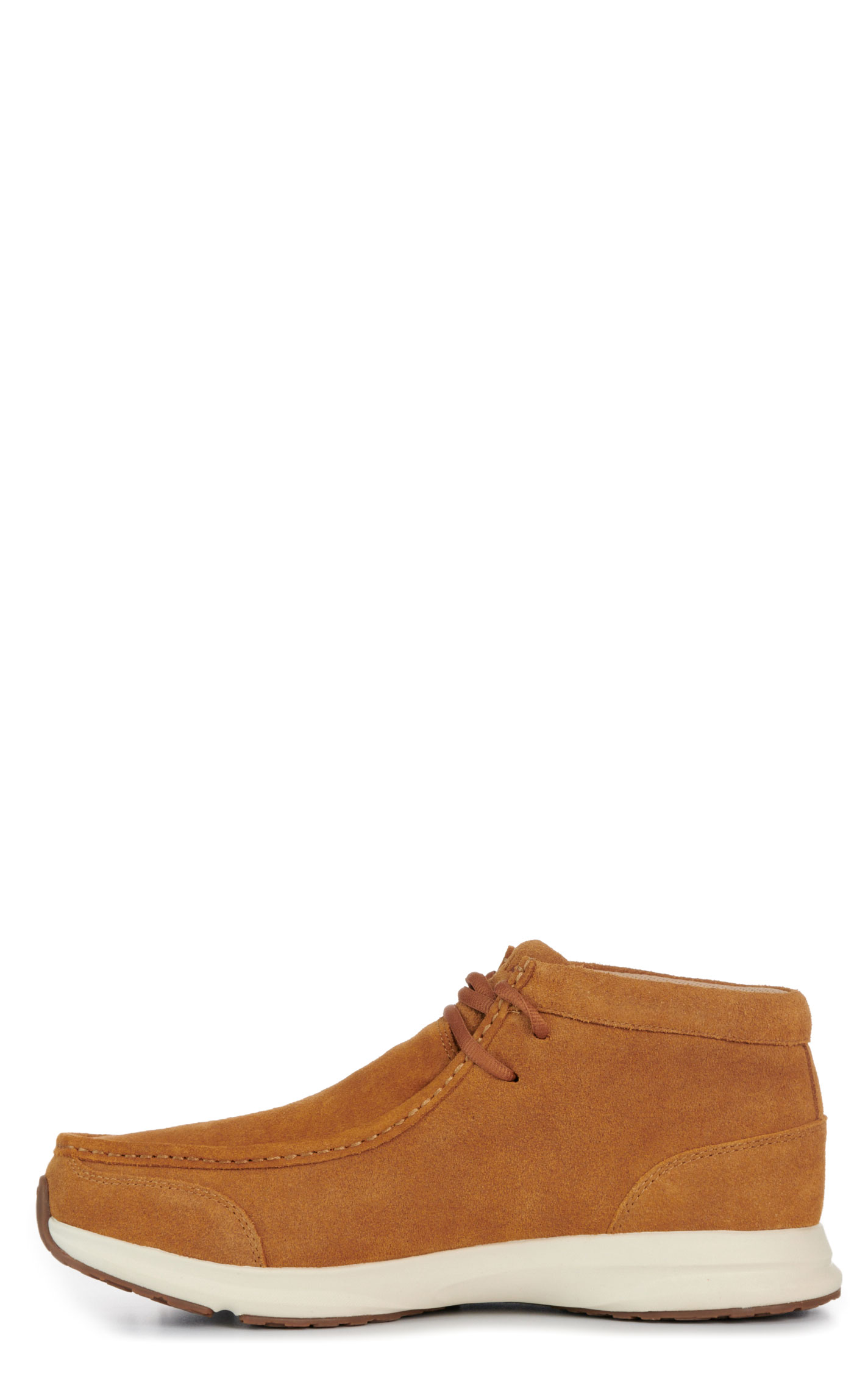 Ariat Men's Spitfire Natural Suede Moc Toe Casual Shoes - Image 1
