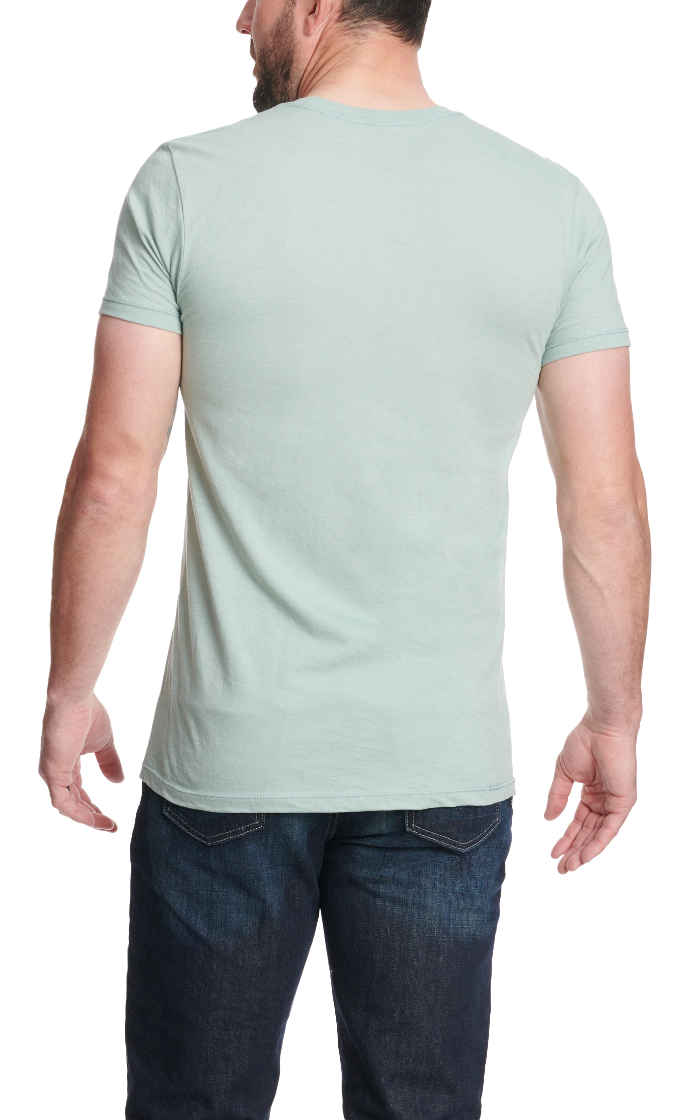 Cinch Men's Sweet Sage & Forest Logo Graphic Short Sleeve T-Shirt - Image 1