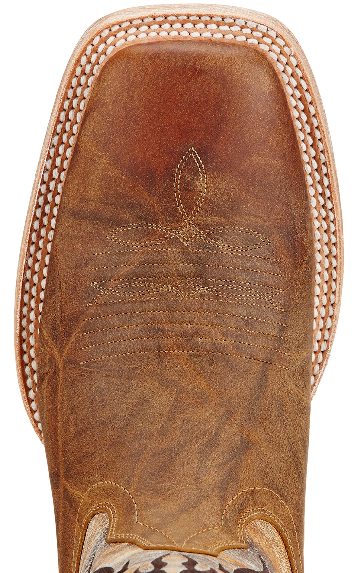 Ariat Men's Mesteno Marble Dust Devil Tan Wide Square Toe Cowboy Boots - Image 1