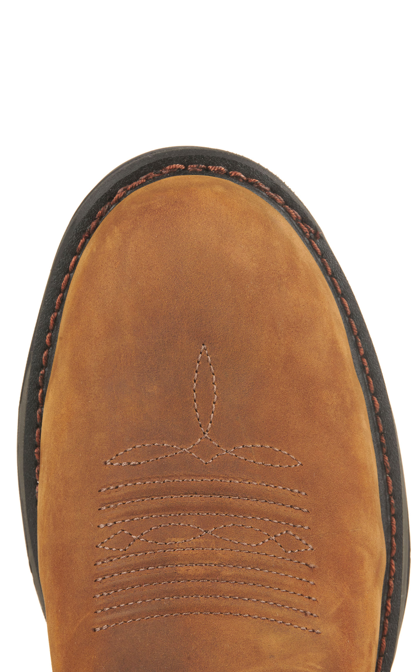 Ariat Men's WorkHog XT Cognac Waterproof Round Carbon Toe Work Boots - Image 1