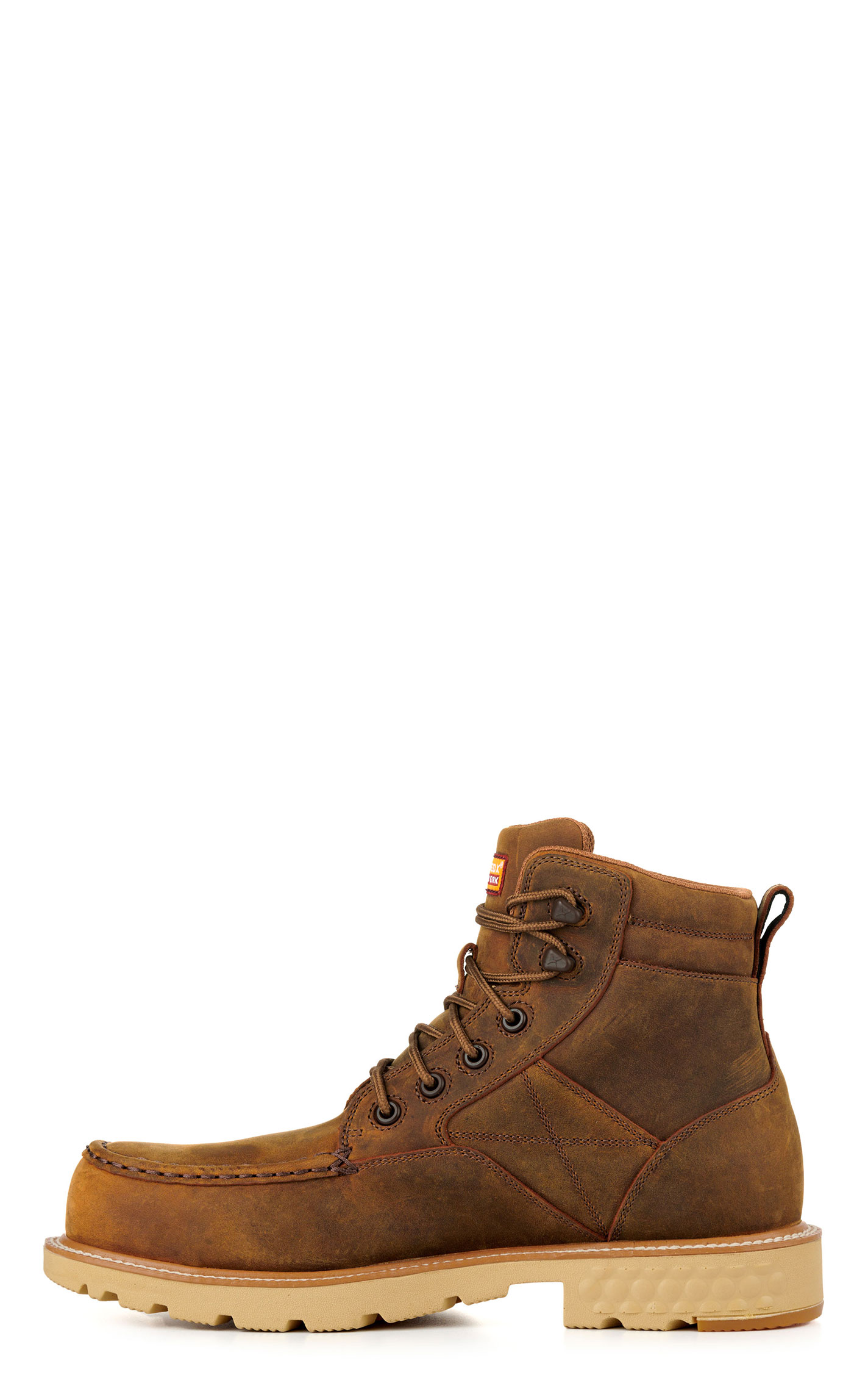Twisted X Men's Golden Tan CellStretch Waterproof Round Nano Composite Toe 6\
