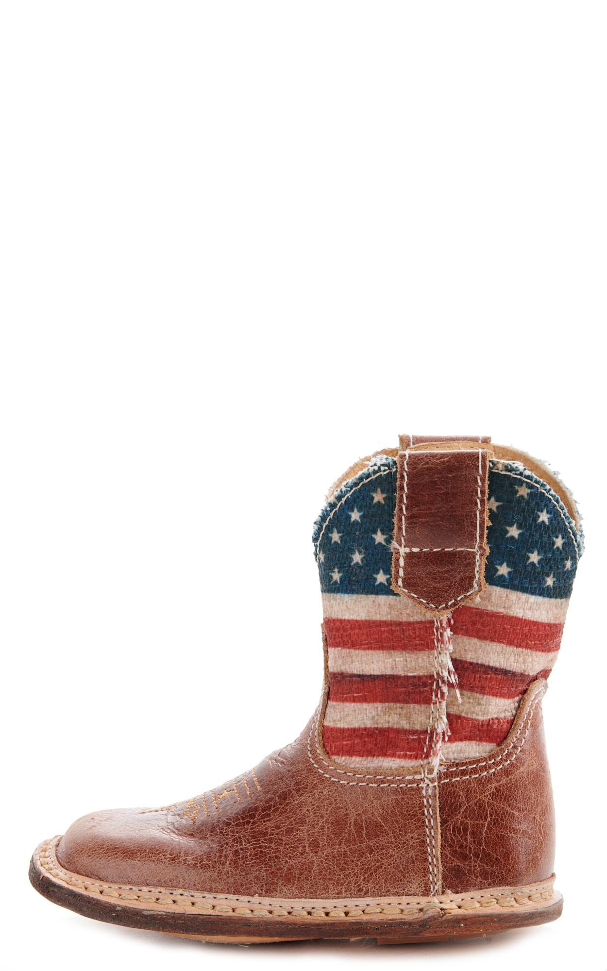 Roper Infant Cowbaby American Flag Square Toe Boot - Image 1