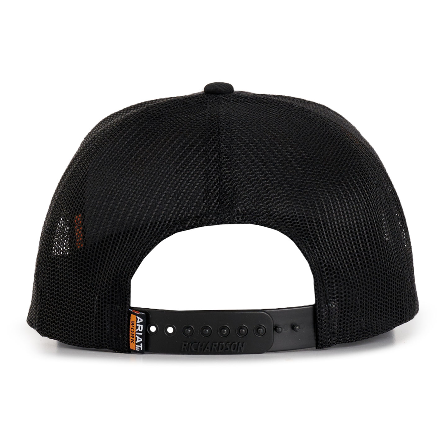 Ariat Roughneck Patch Black & Multi Curved Bill Work Cap - Image 1