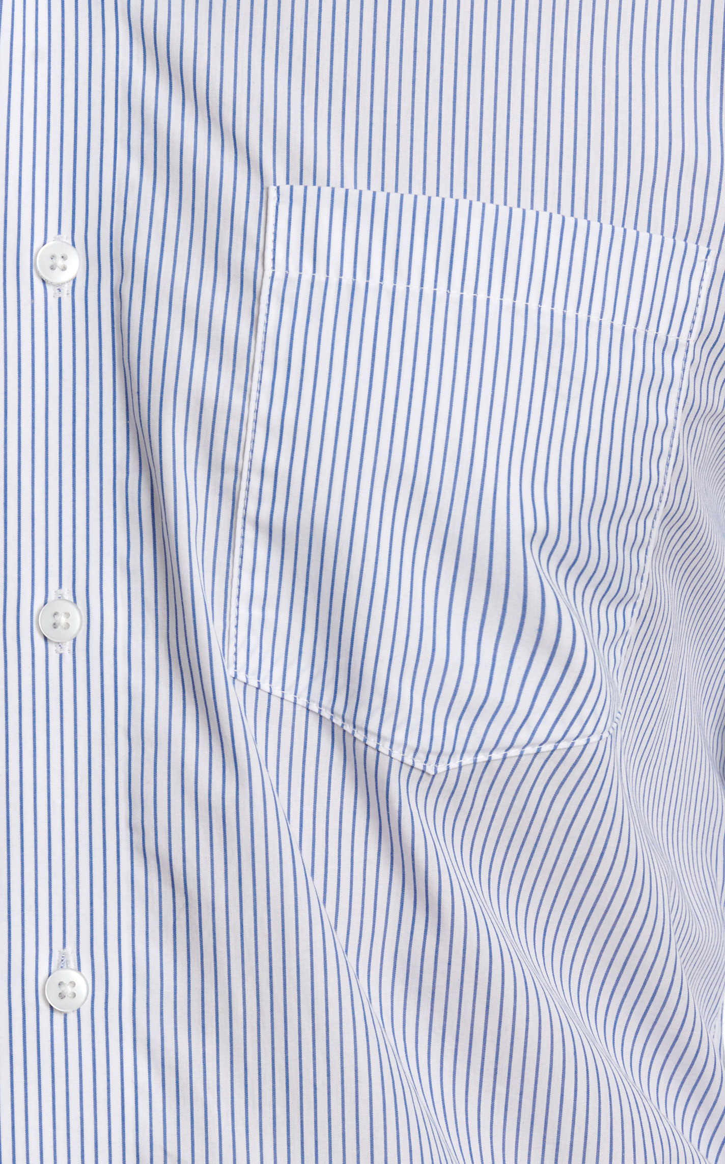 Wrangler Men's Cody Johnson Collection Blue Stripe Print Western Shirt - Image 1