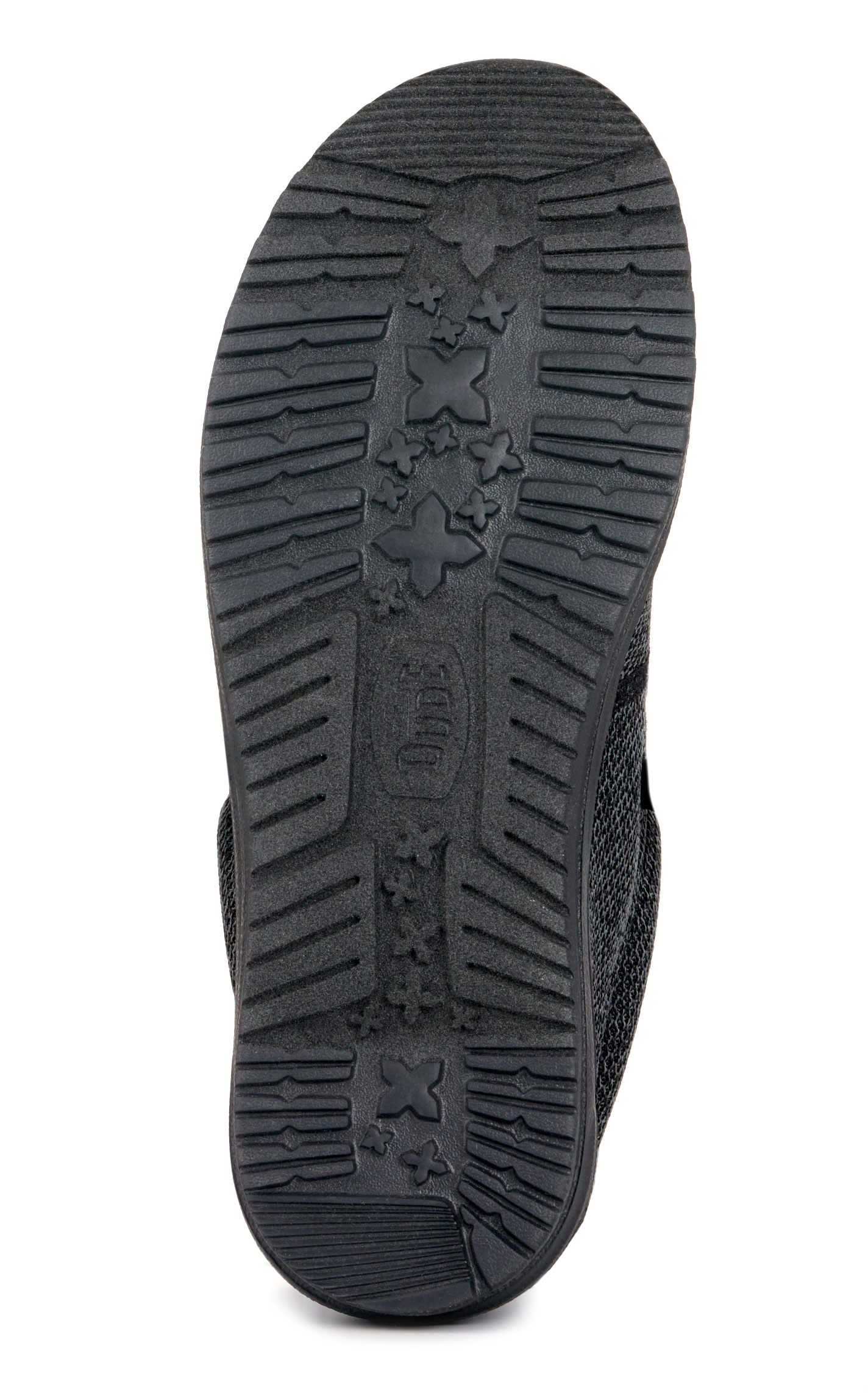 Hey Dude Men's Wally Sox Black Lace Up Casual Shoes - Image 1