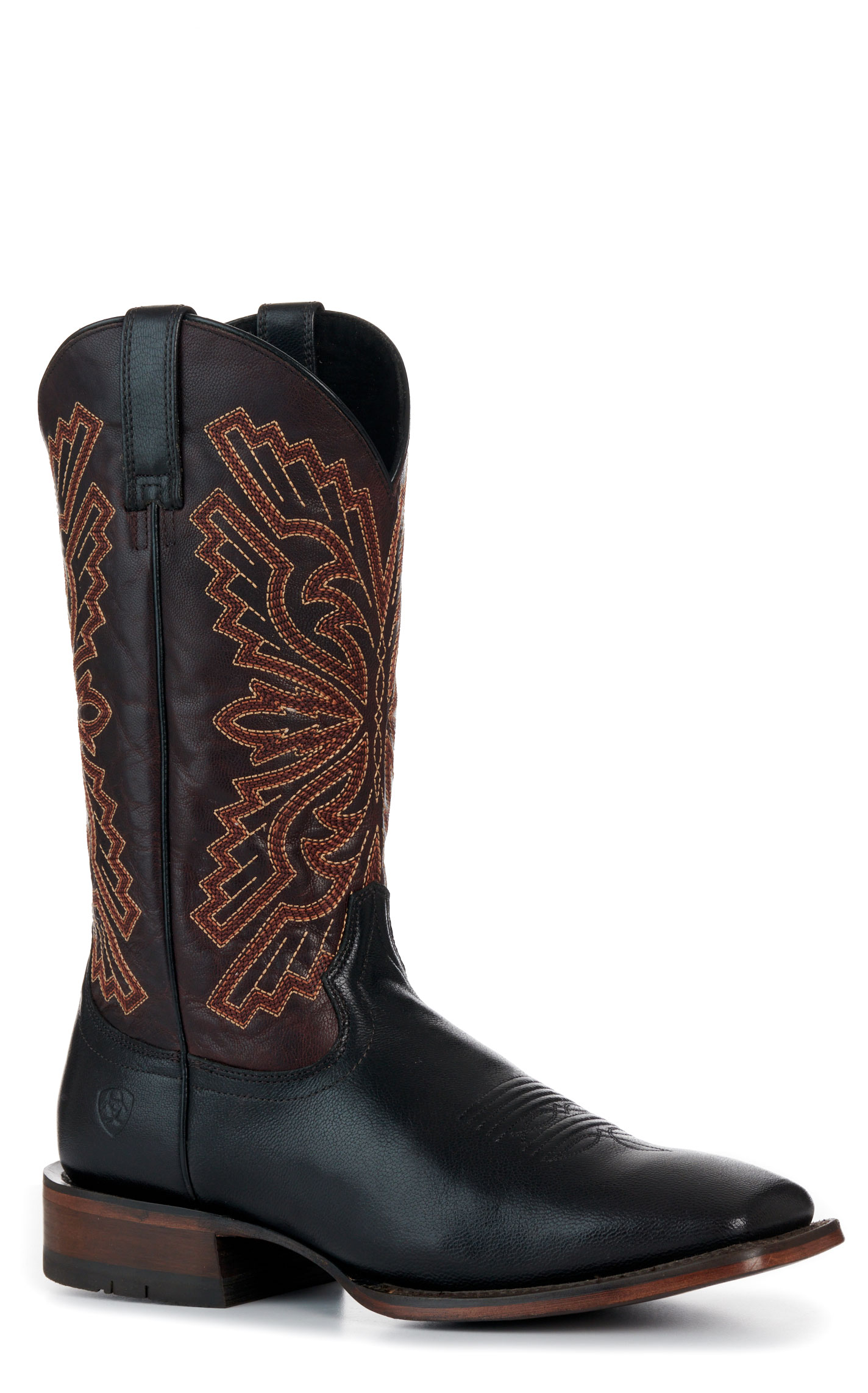 Ariat Men's Iron Ore Fired Brick Wide Square Toe Cowboy Boot  - Image 1