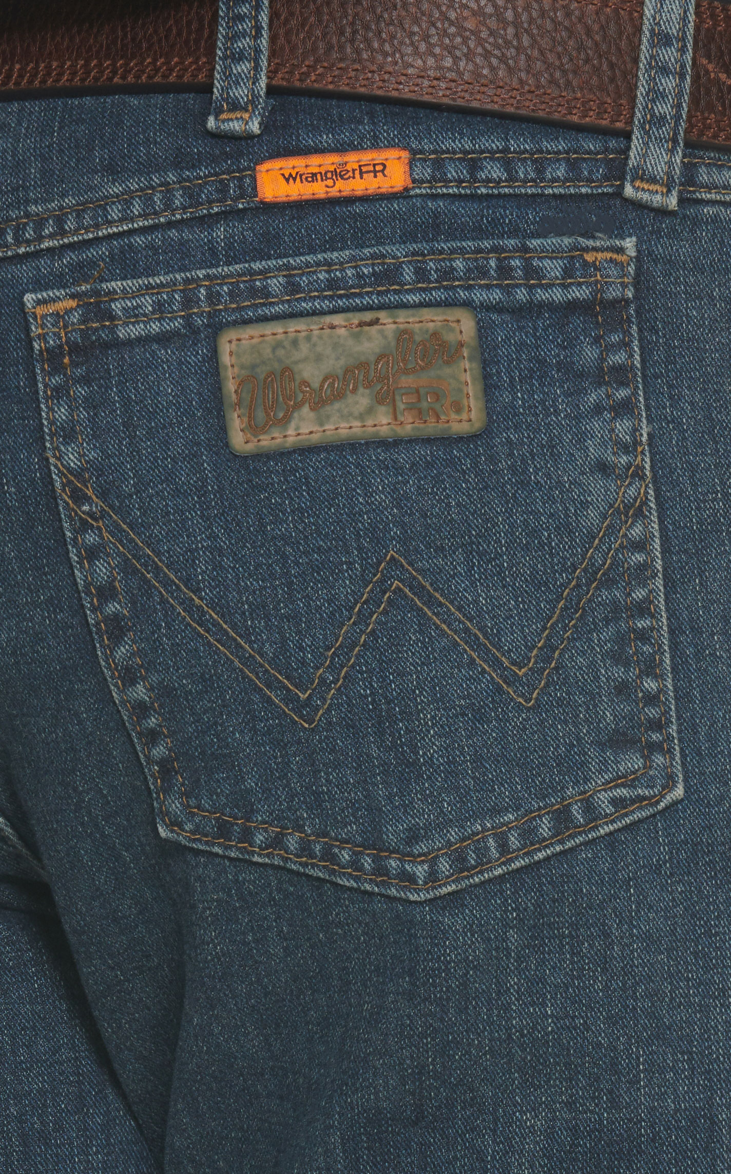 Wrangler Men's Advanced Comfort Regular Fit FR Work Jean - Image 1