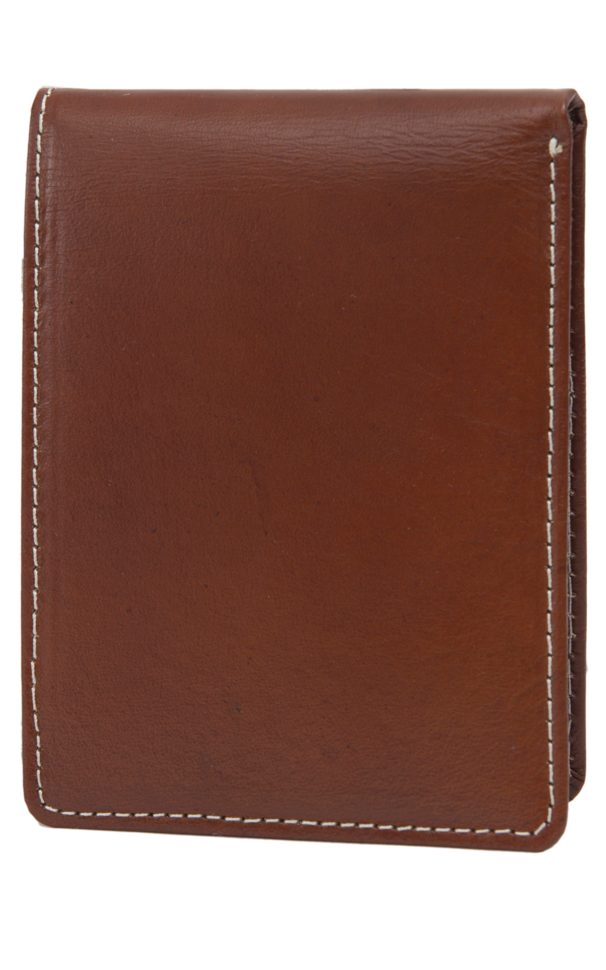 Nocona Brown Floral Tooled Passcase Bi-Fold Wallet - Image 1