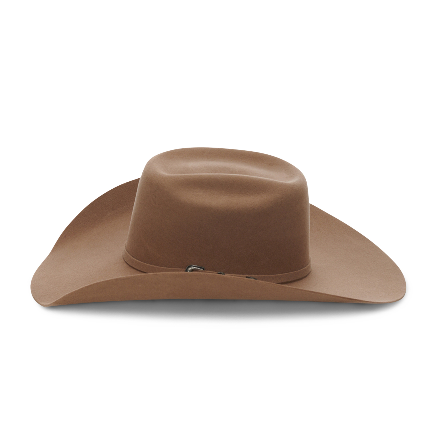 Cavender's 3X Pecan Bull Rider Crown Wool Cowboy Hat - Image 1