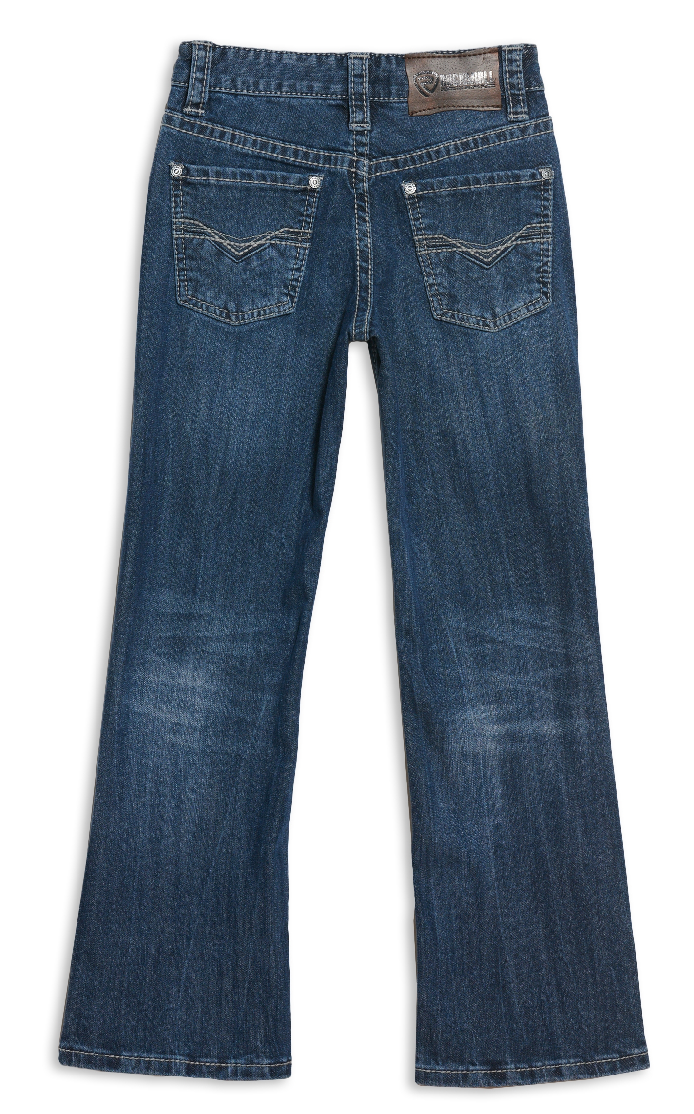 Rock and Roll Denim Boy's Reflex BB Gun Dark Wash Boot Cut Jeans - Image 1