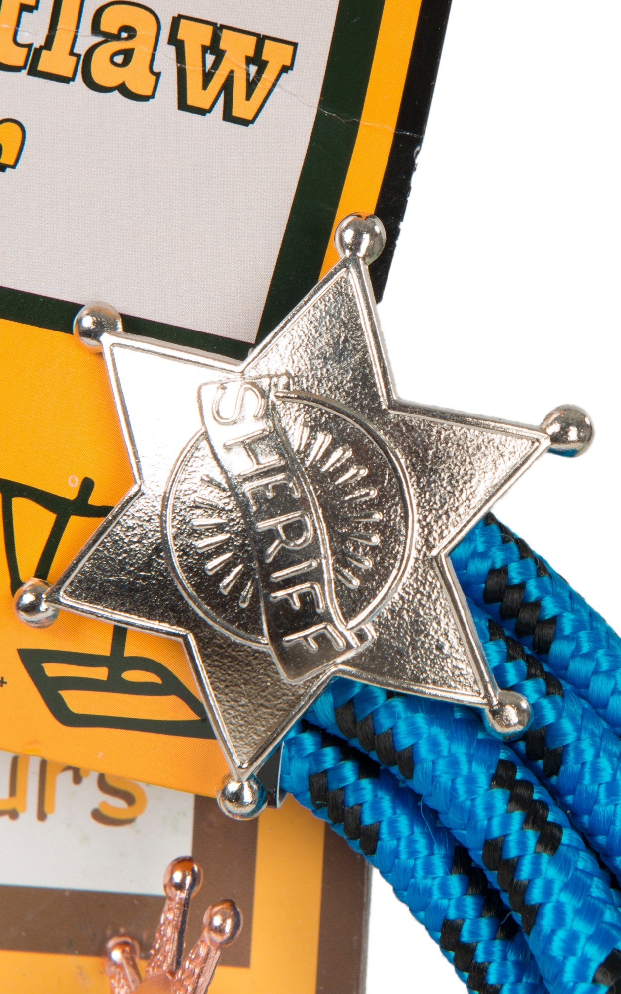 M&F Little Outlaw Kids Rope Spur & Badge Set 50108 - Image 1