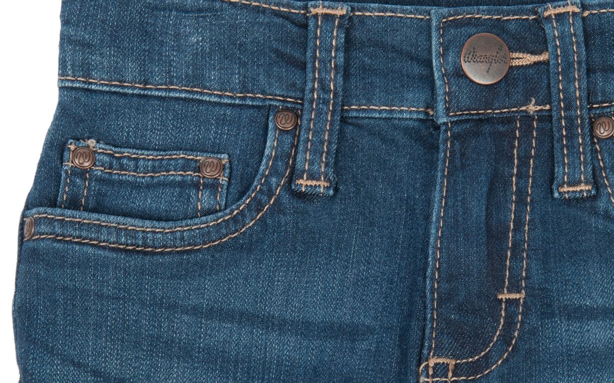 Wrangler Toddler Girls' Embroidered Jeans - Image 1
