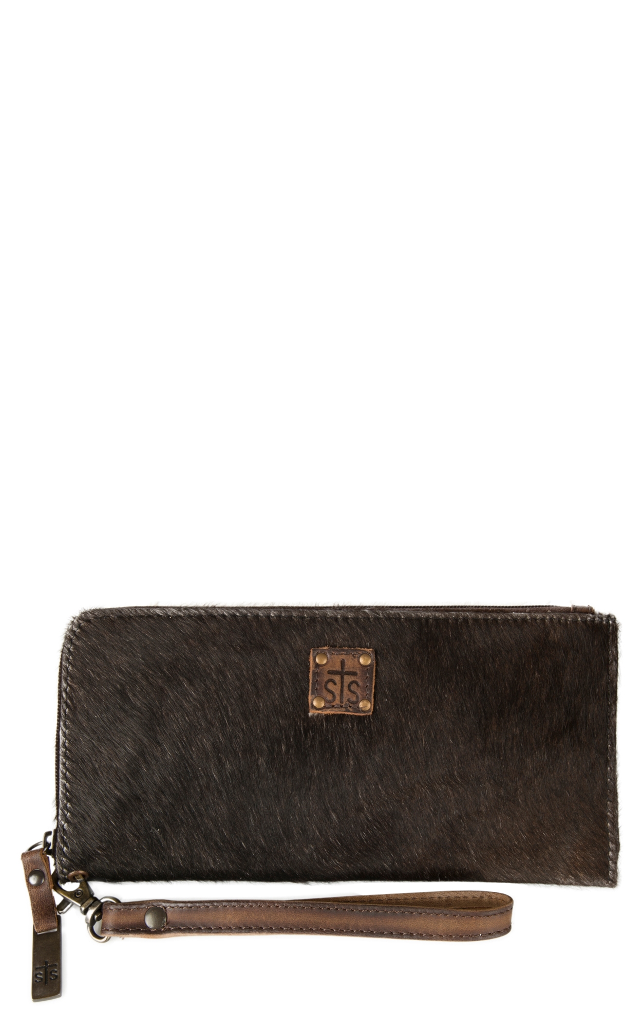 STS Ranchwear Classic Cowhide Clutch Wallet - Image 1