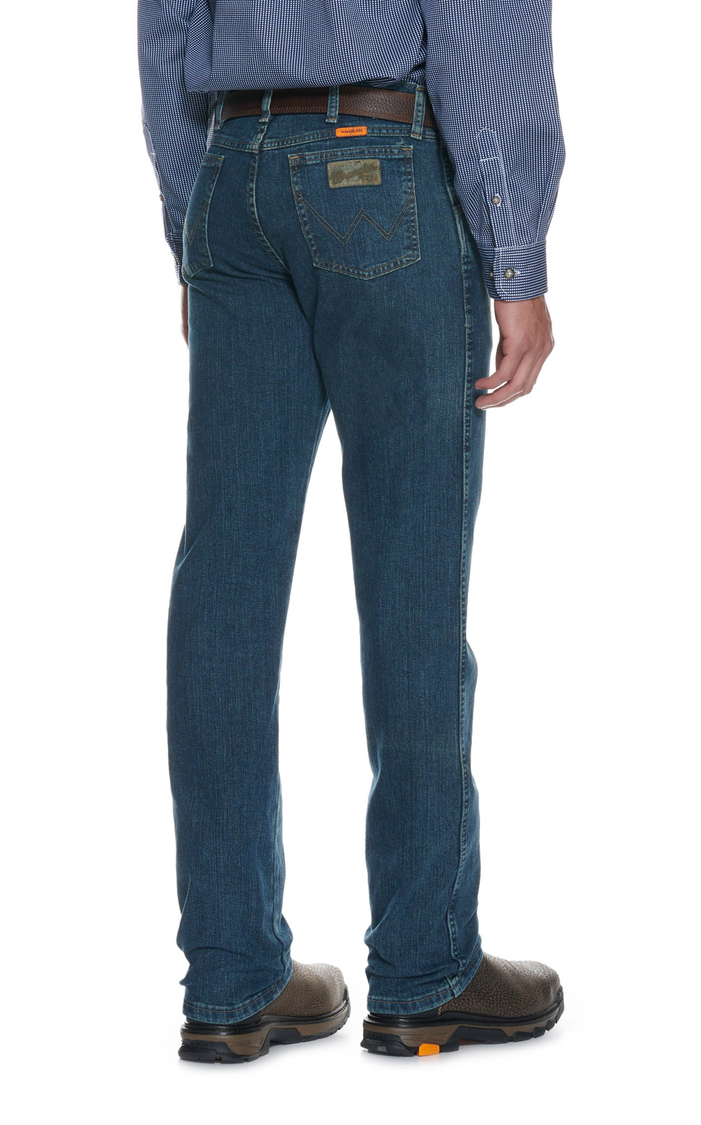 Wrangler Men's Advanced Comfort Regular Fit FR Work Jean - Image 1