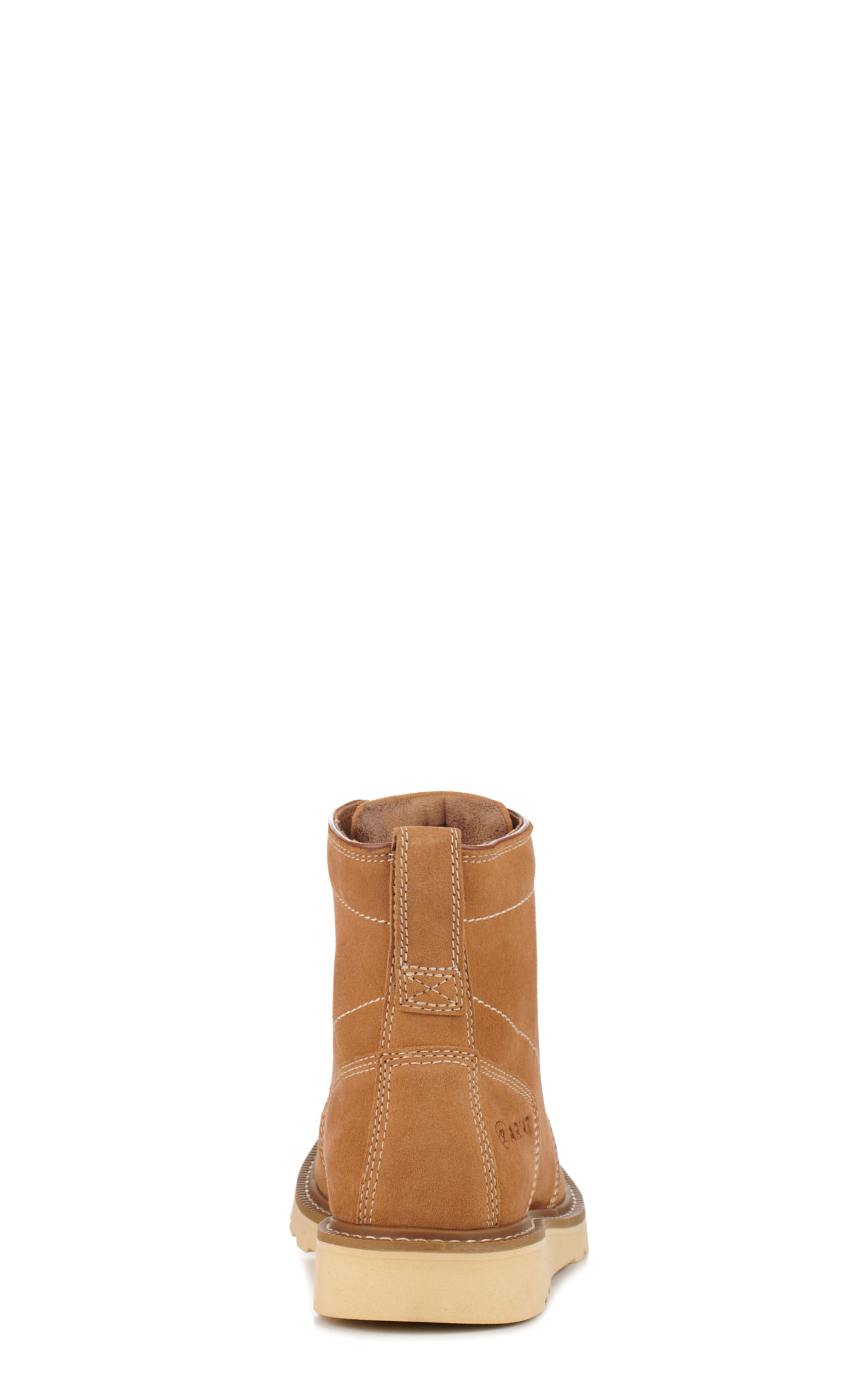 Ariat Men's Recon Natural Suede Moc Toe Lace Up Boot - Image 1