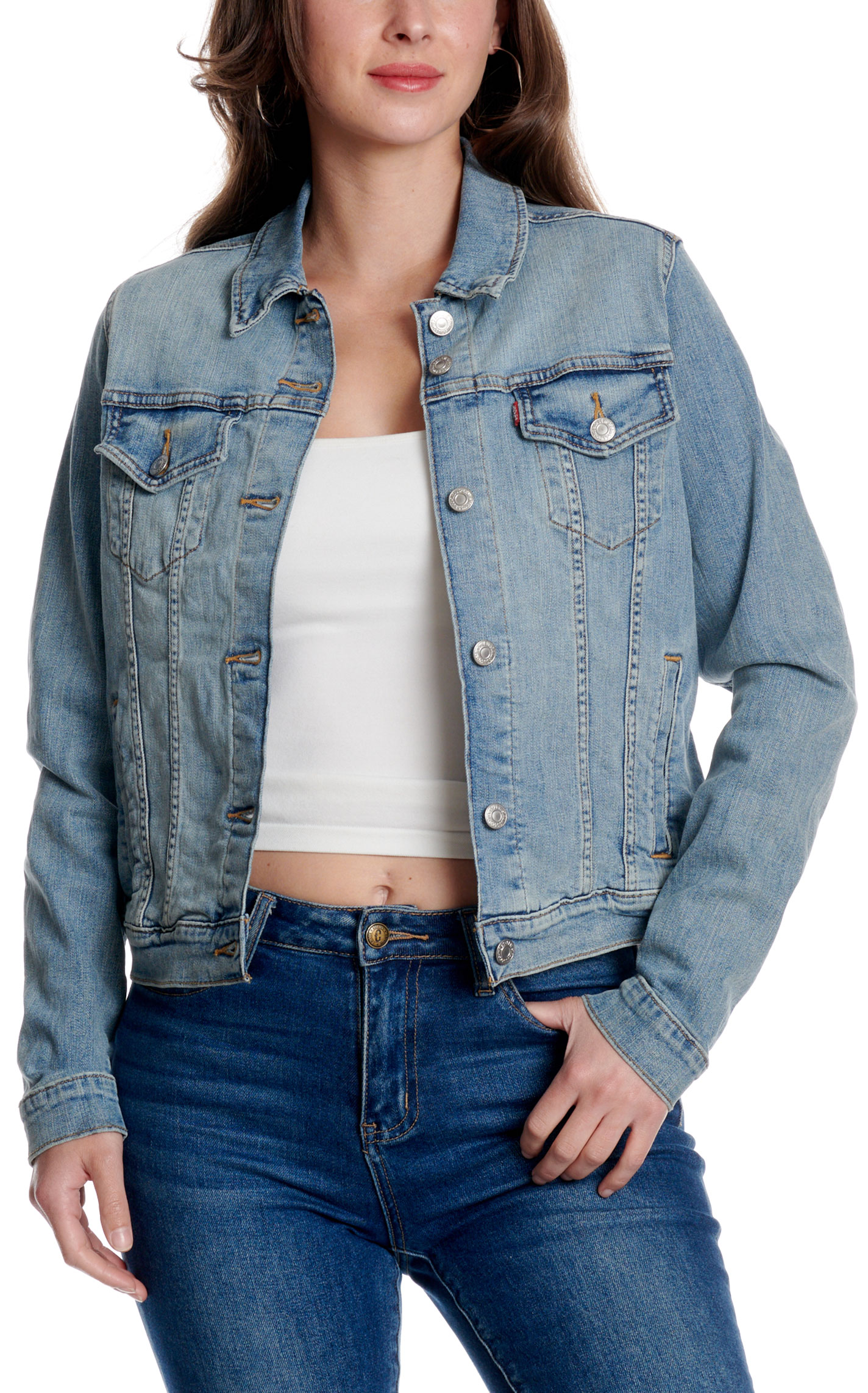 Levi's Women's Jeanie Denim Trucker Jacket - Image 1