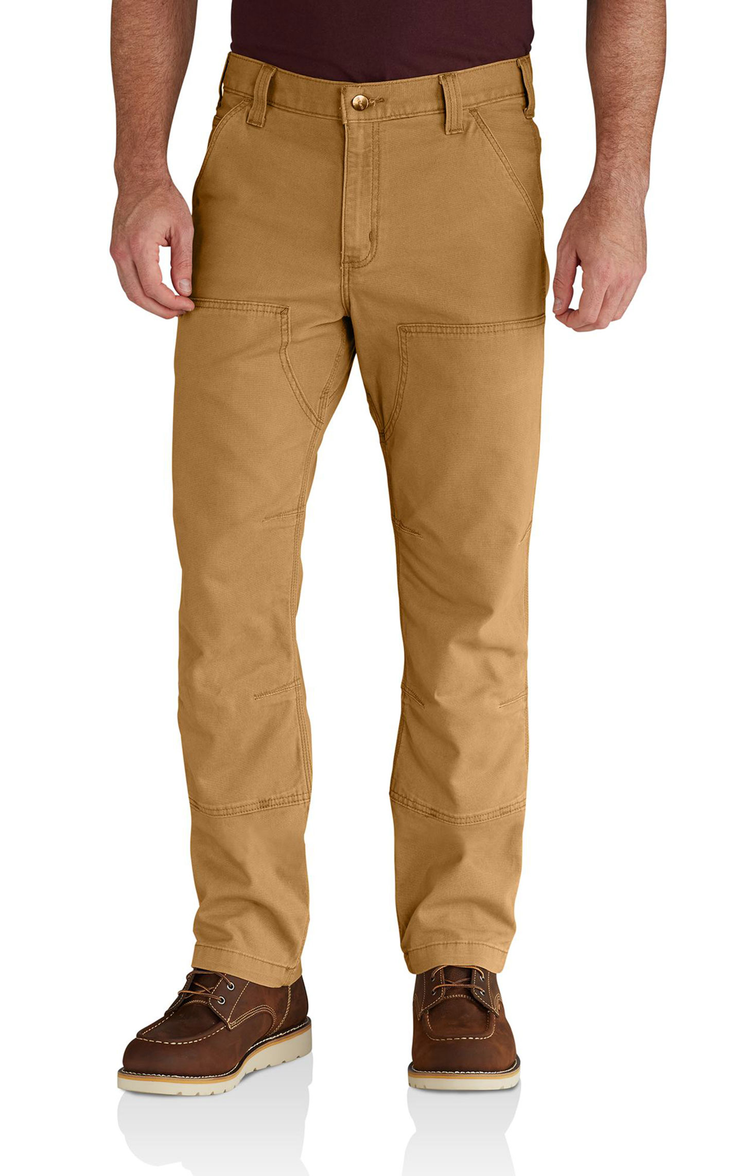 Carhartt Men's Hickory Rugged Flex Canvas Work Pants - Image 4