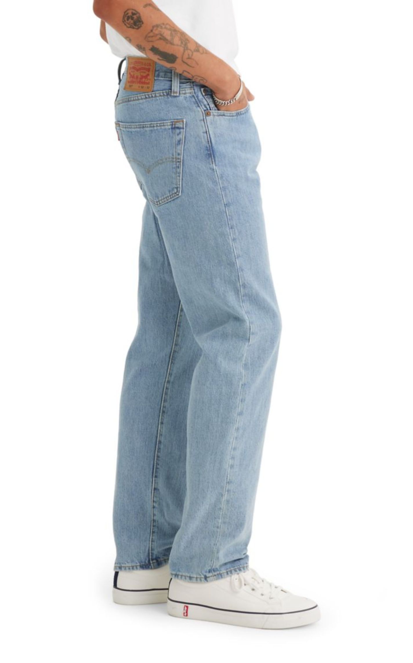 Levi's Men's 501 Original Fit Light Stonewash Jeans - Image 1
