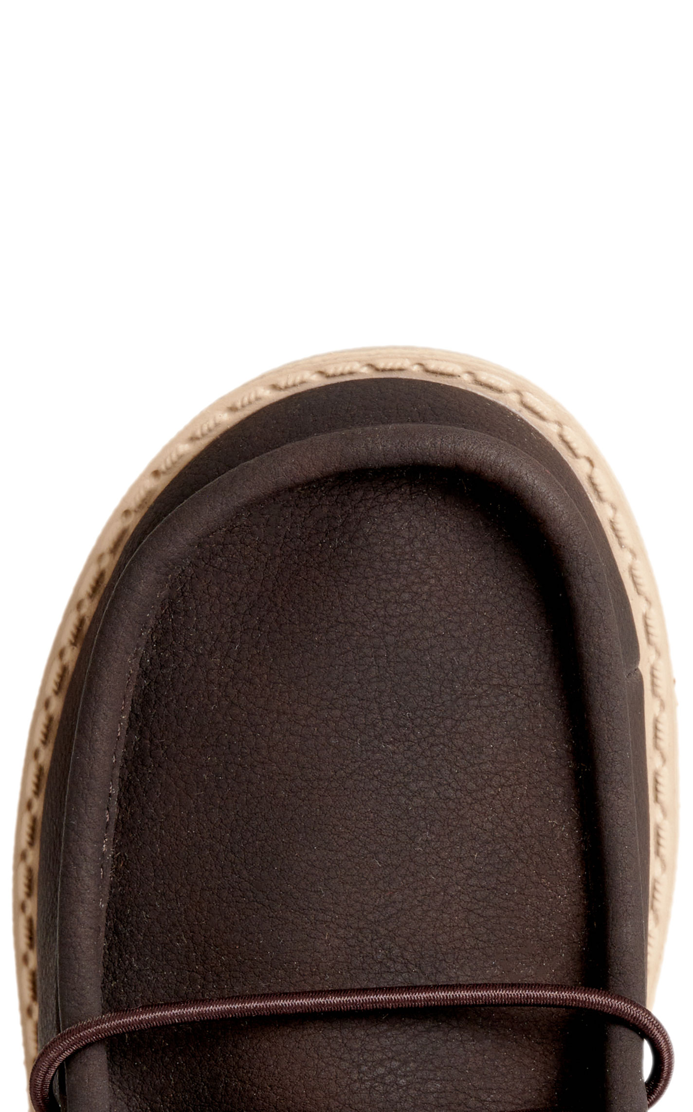 Hey Dude Boy's Wally Brown Lace Moc Toe Casual Shoes - Image 1