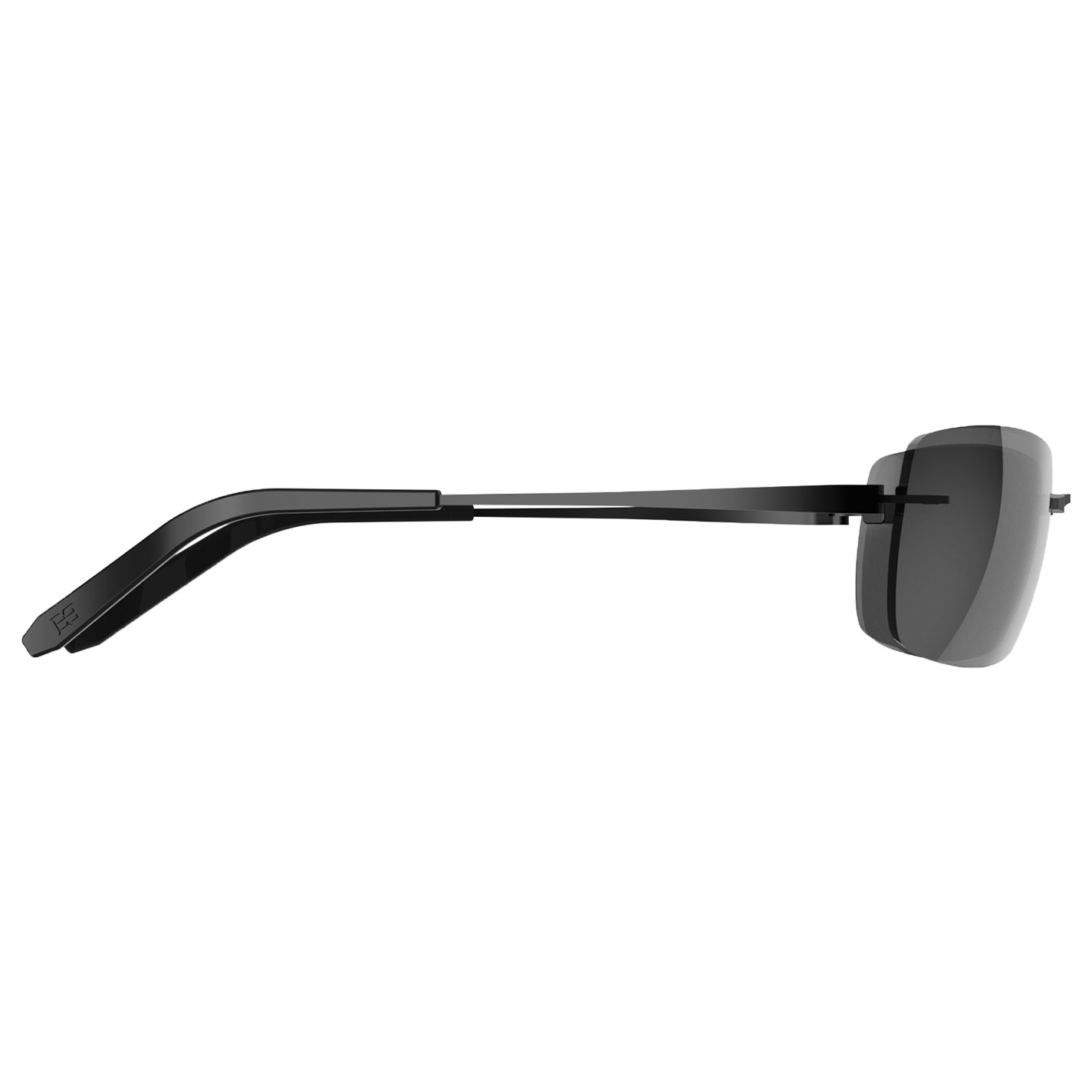 BEX Fynnland XL Black and Gray Polarized Sunglasses - Image 1