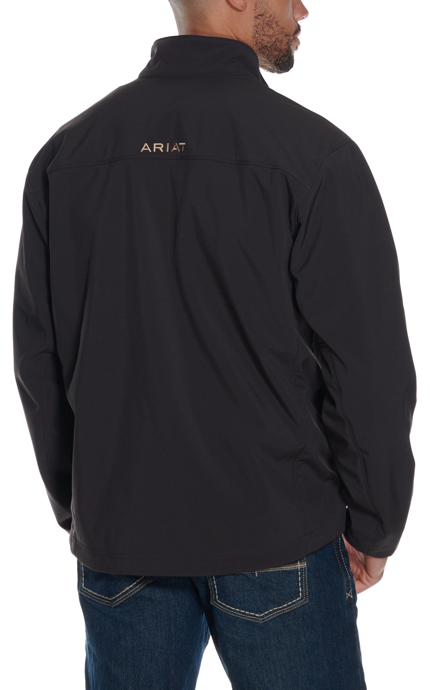 Ariat Men's Vernon 2.0 Coffee Bean Softshell Jacket - Image 1