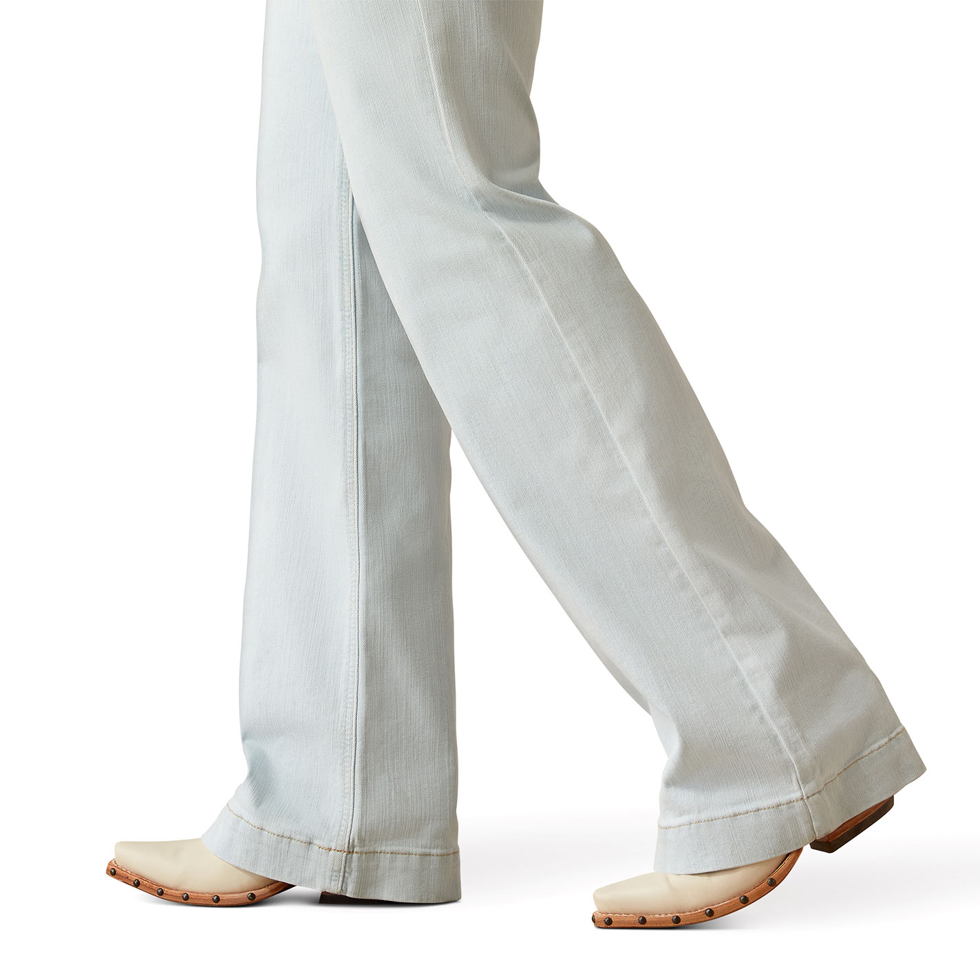 Ariat R.E.A.L. Women's Jordyn Ice Wash Trouser Leg Jeans - Image 1