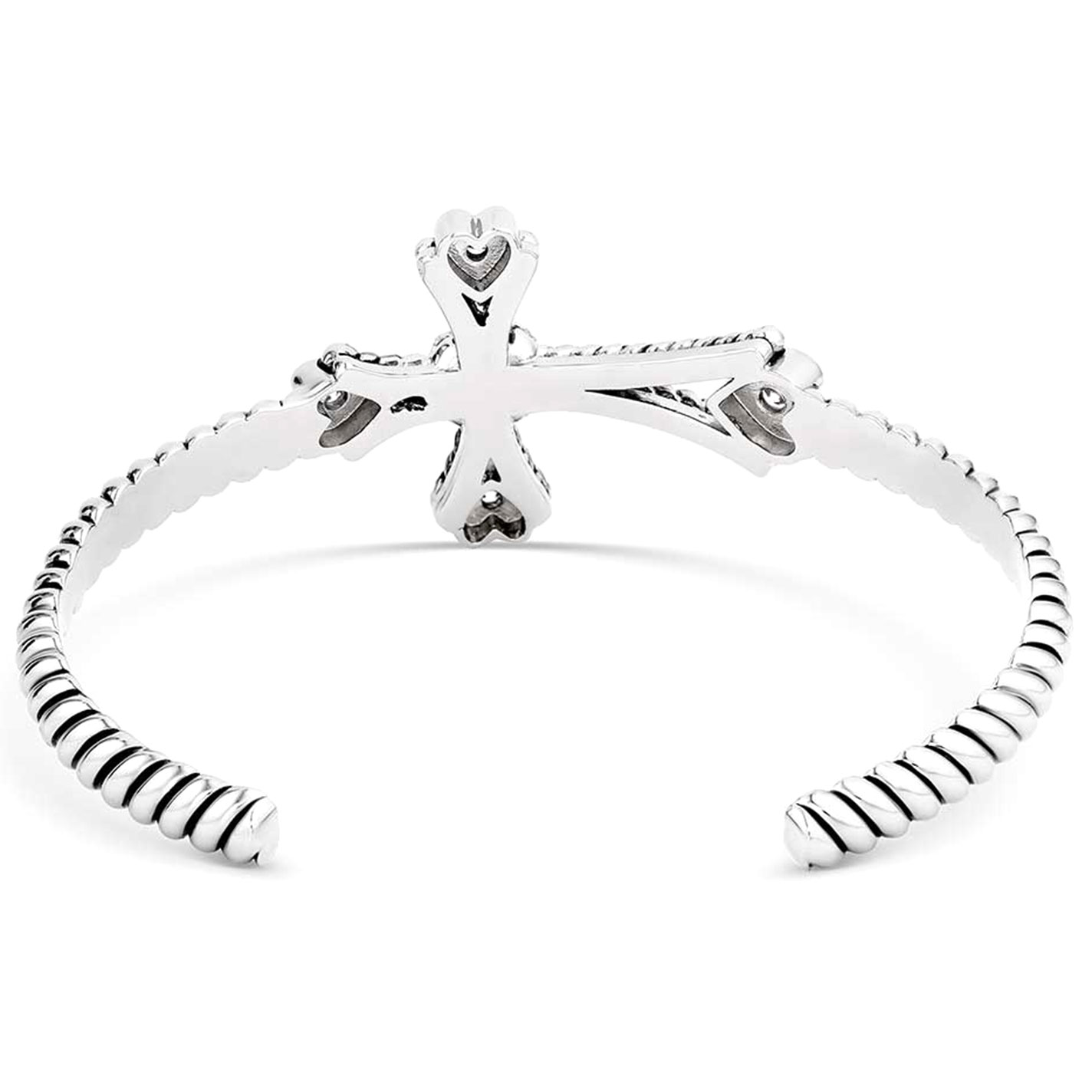 Montana Silversmiths Silver & Copper Faith in My Heart Bracelet - Image 2