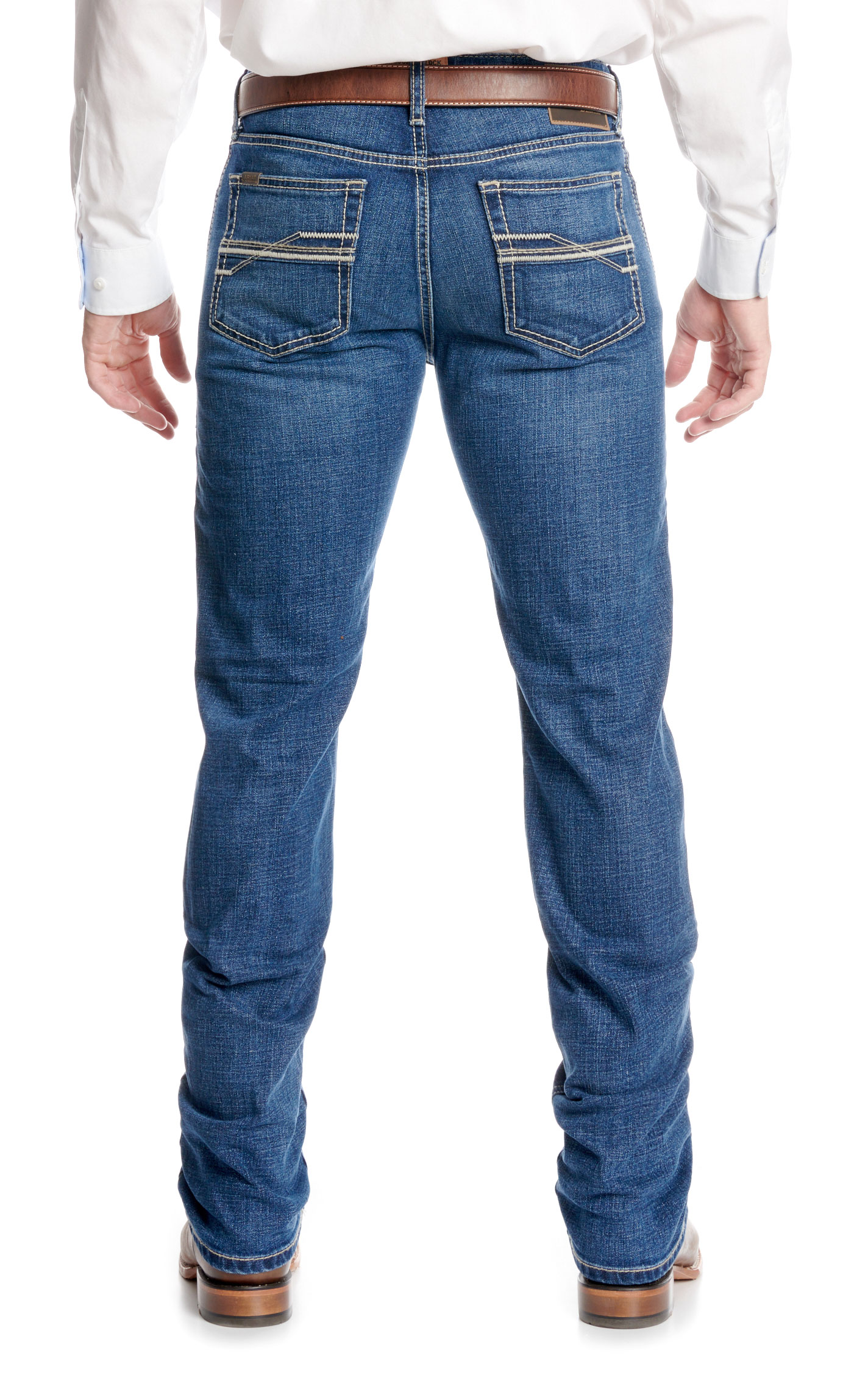 Ariat Men's M8 Ashton Champ Modern Slim Straight Leg Jeans - Image 1