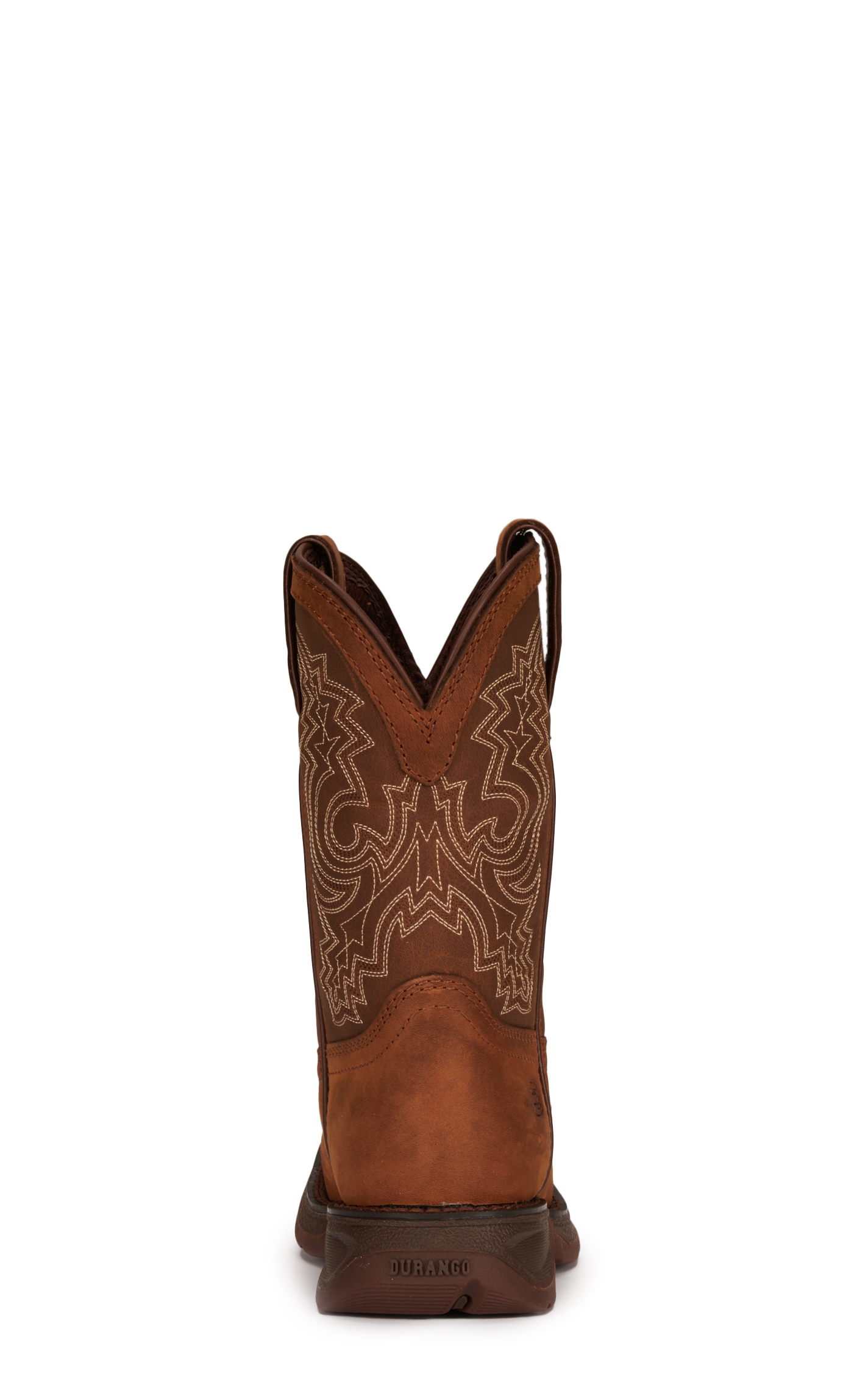 Durango Youth Rebel Sable Brown Square Toe Cowboy Boots - Image 1