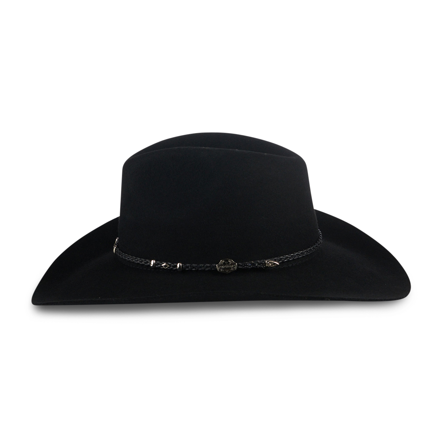 Cavender's Cowboy Collection 3X Black Tracker Felt Cowboy Hat - Image 1