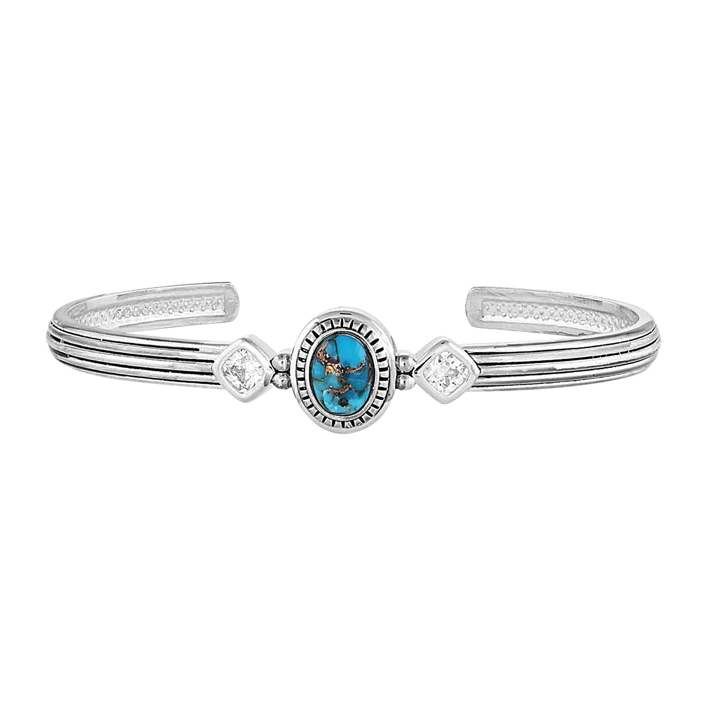 Montana Silversmiths Open Night Sky Turquoise Cuff Bracelet - Image 1