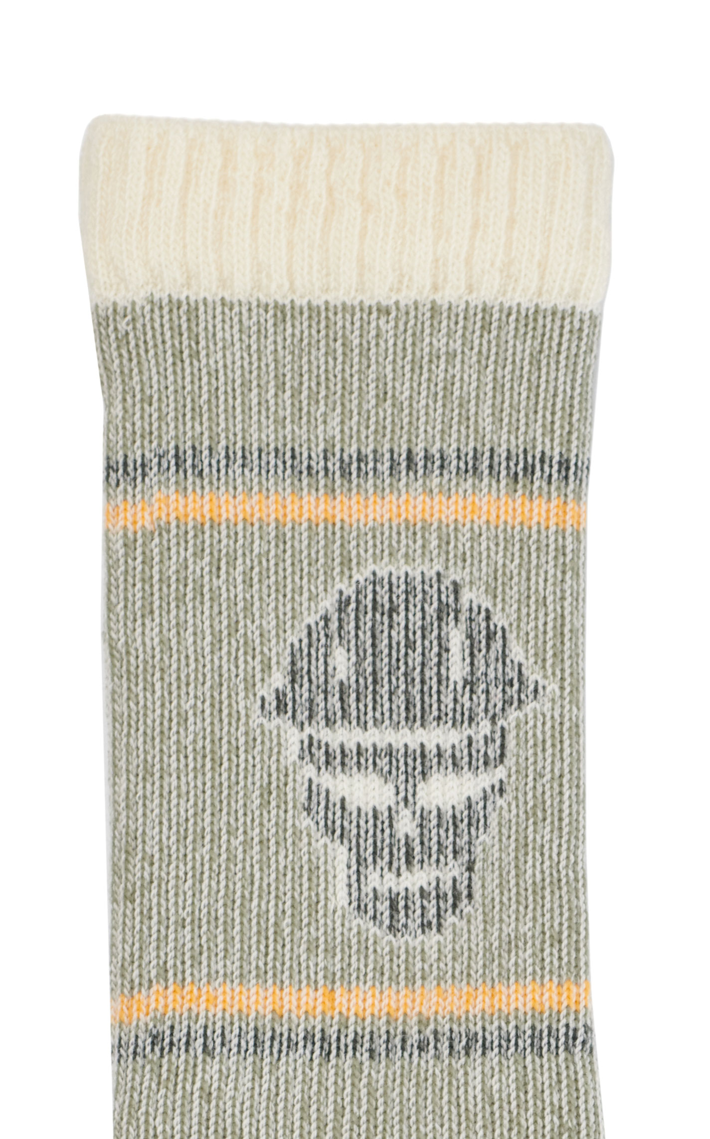 Ariat Men's Olive Roughneck Graphic Crew Socks (L-1 Pack) - Image 2