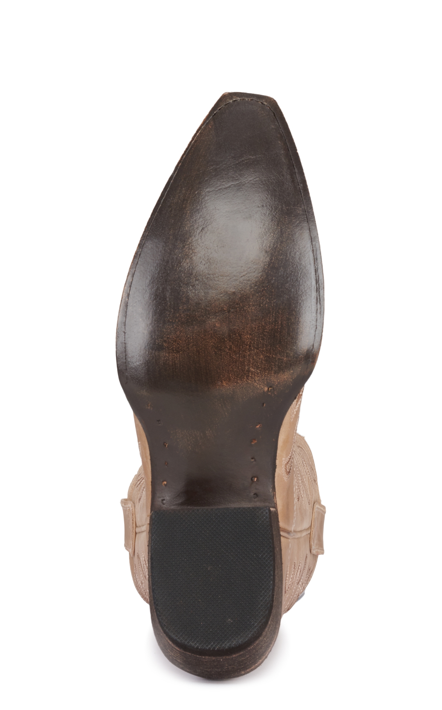 Cavender’s Women’s Bone Leather Embroidered Snip Toe Cowboy Boots - Image 1