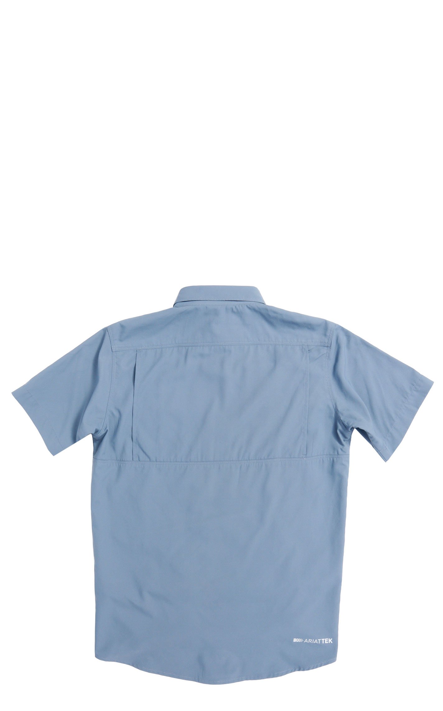 Ariat Boy's Outbound VentTEK Cement Gray Shirt - Image 1