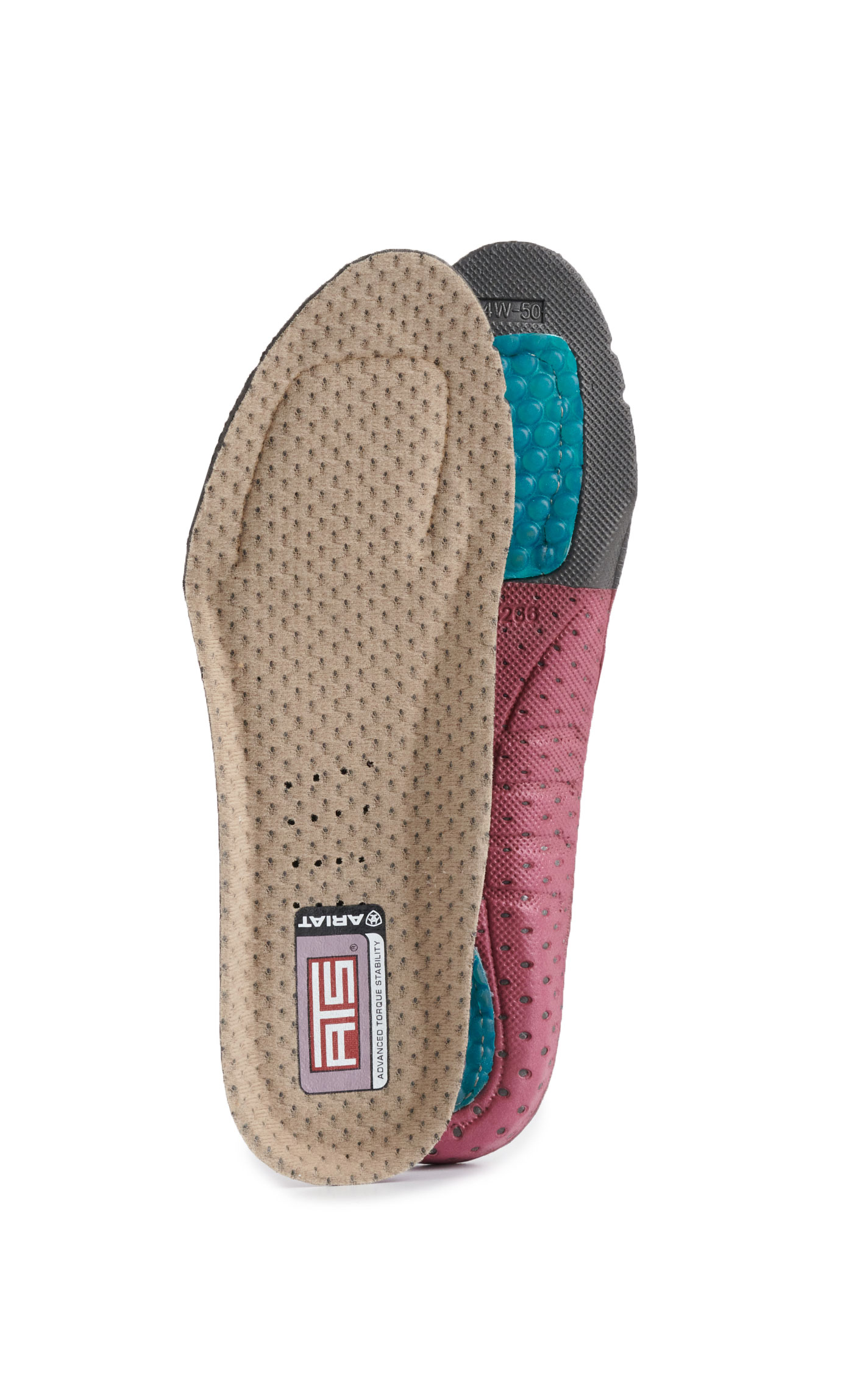 Ariat Women's ATS Round Toe Insoles - Image 1