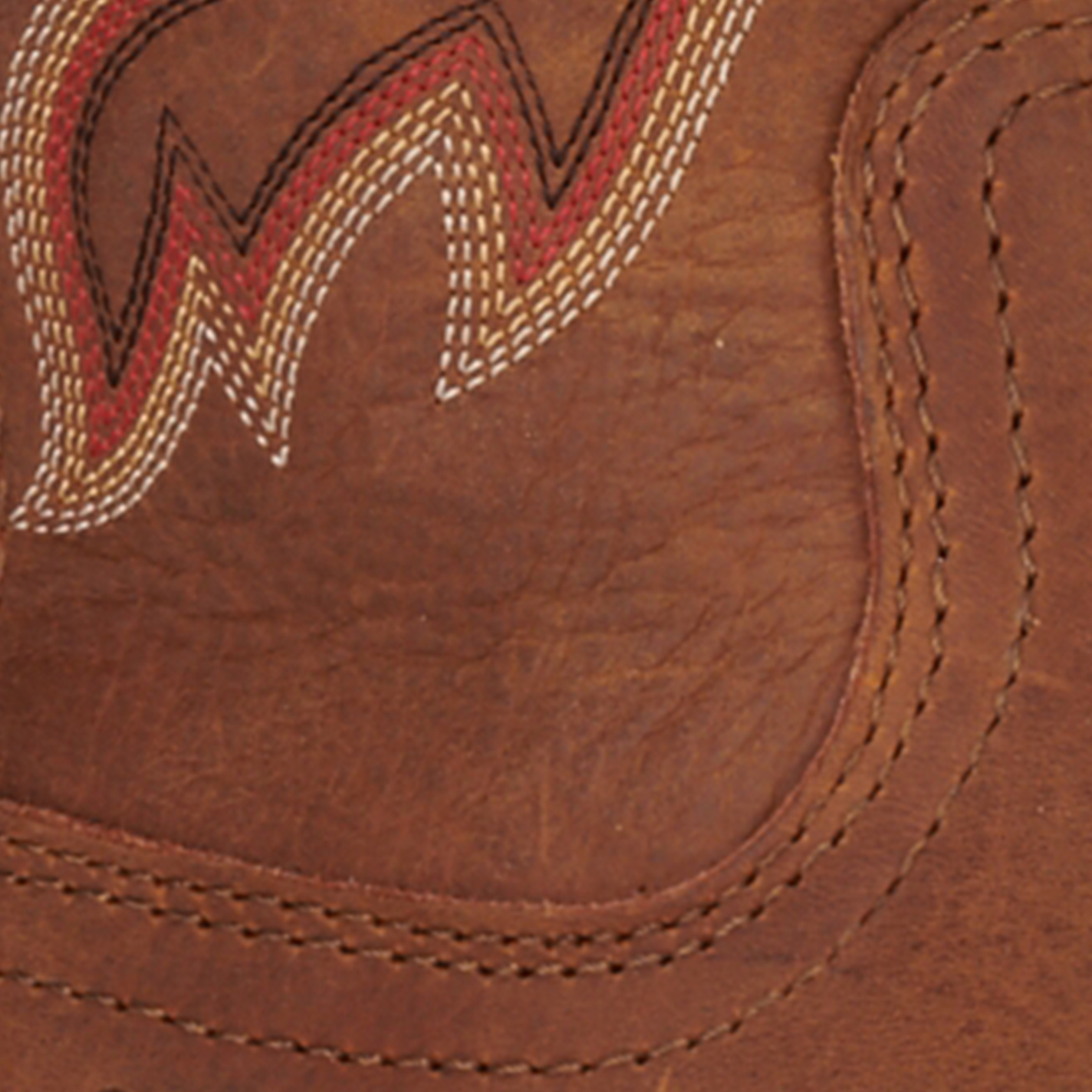 Justin Men's Montana Rust Brown Wide Square Nano Composite Toe Work Boots - Image 1