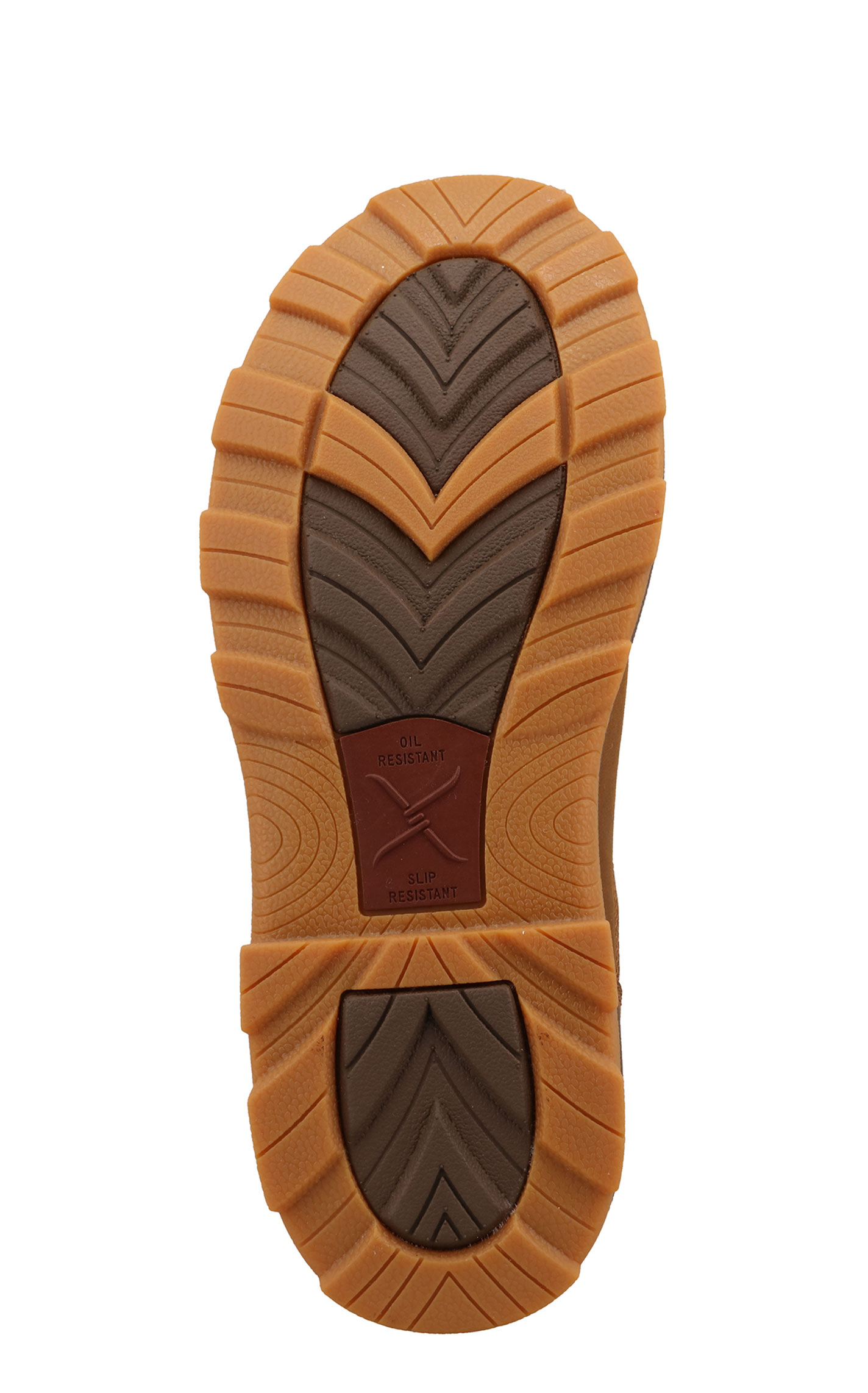 Twisted X Women's Pecan UltraLite X Round Toe Chelsea Work Boot - Image 1