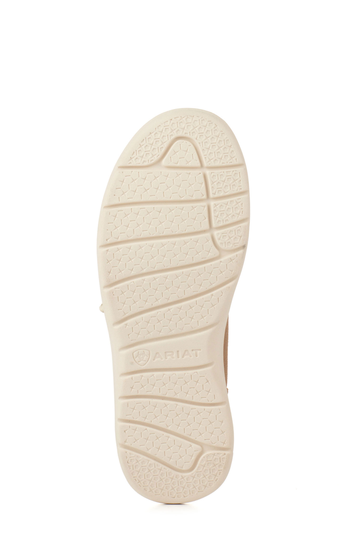 Ariat Women's Hilo Beige Leather and Spotted Hair on Hide Lace Up Casual Shoes - Image 1