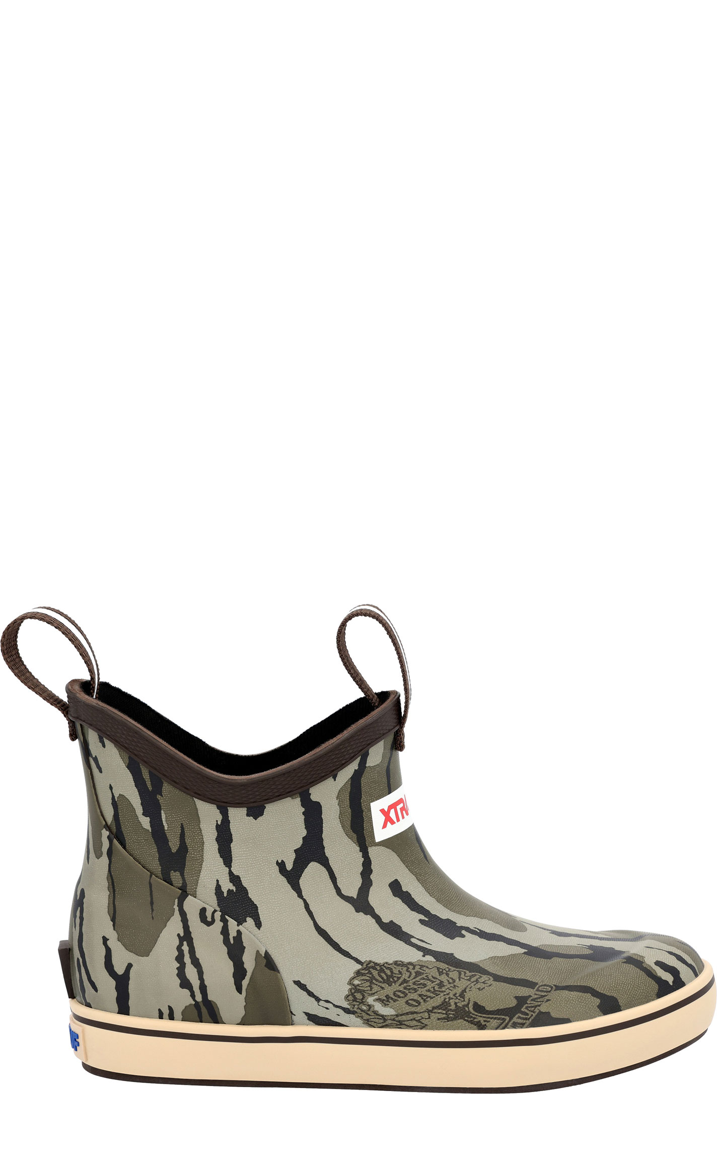 XTRATUF Youth Bottomland Mossy Oak Camo Ankle Deck Rubber Boots - Image 1